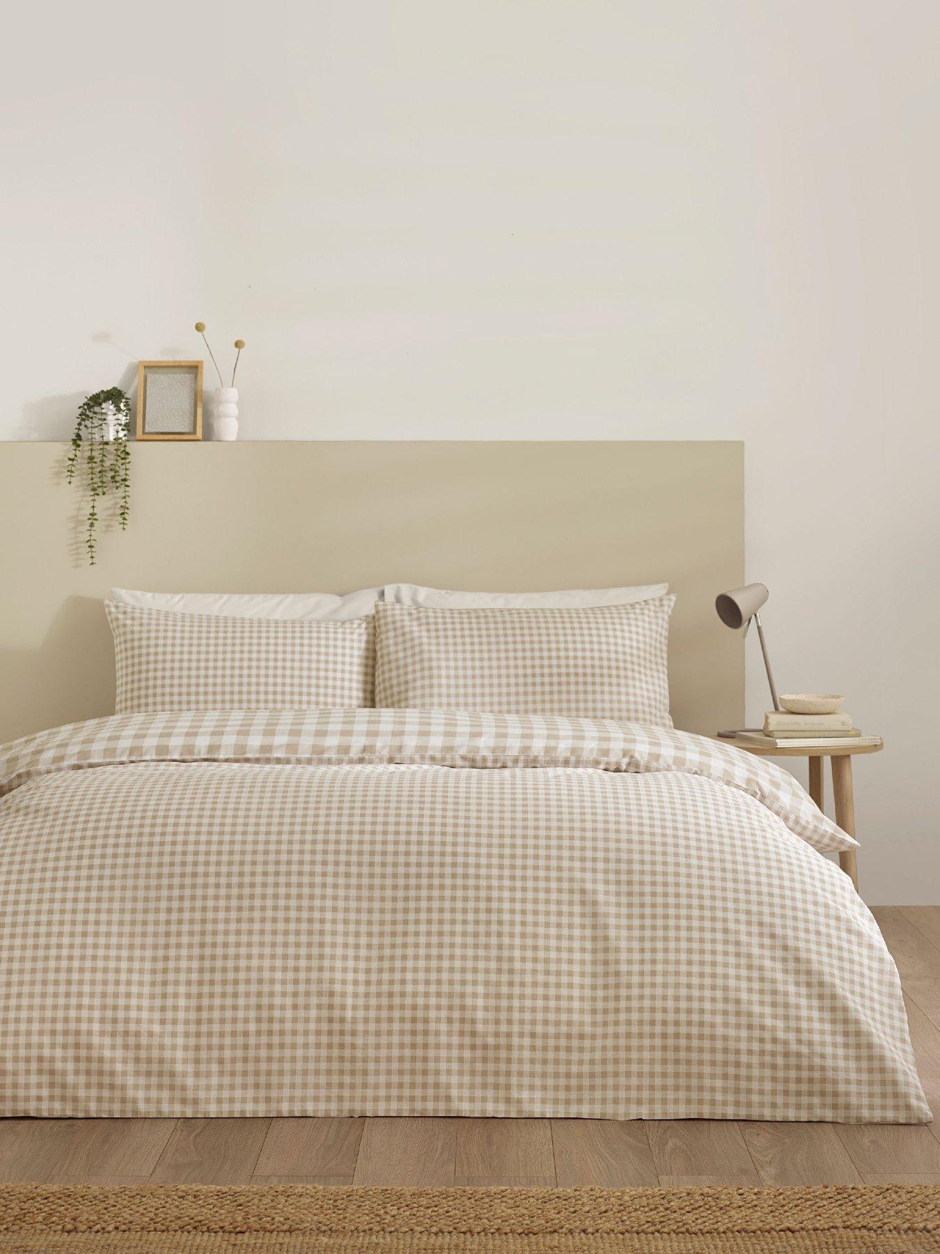 catherine-lansfield-bamford-gingham-check-duvet-set-naturalfront