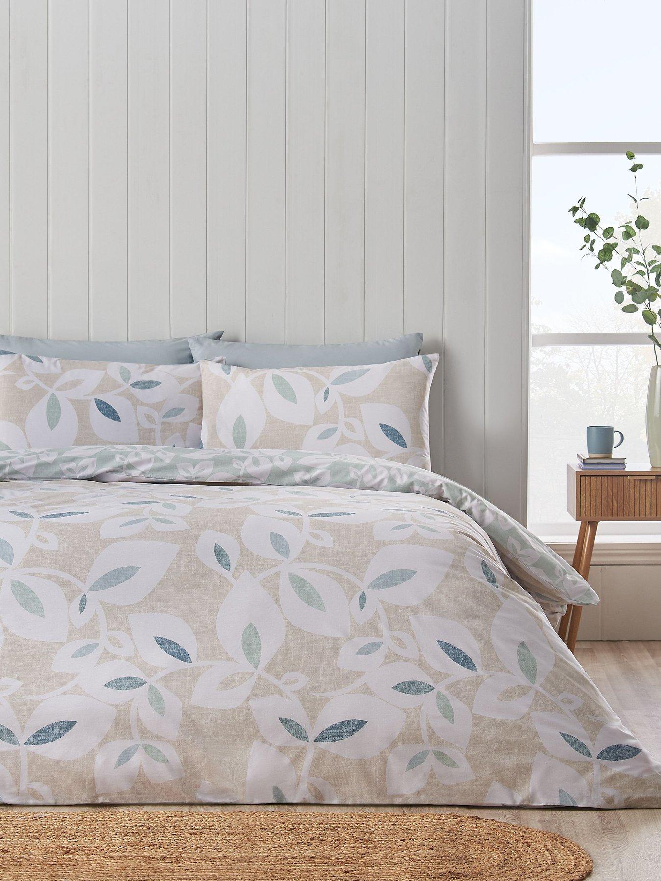 catherine-lansfield-inga-leaf-duvet-set-naturalfront