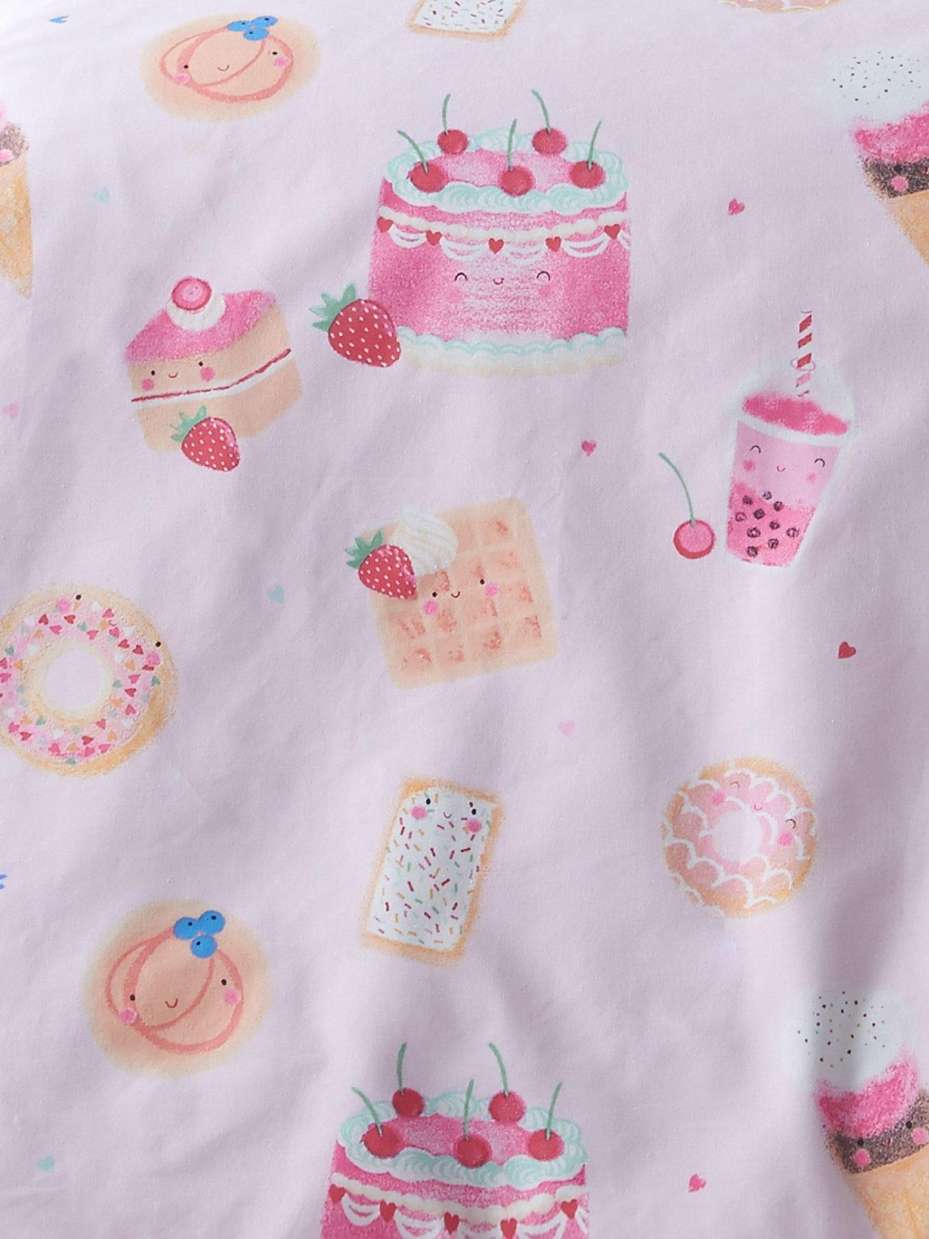 catherine-lansfield-sweet-treats-fitted-sheet-pinkback