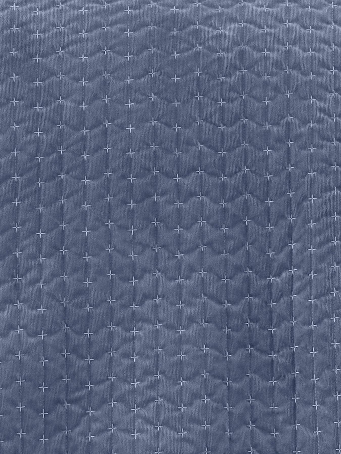 Image 4 of 4 of Bianca Attica Velvet Lightly Quilted Bedspread