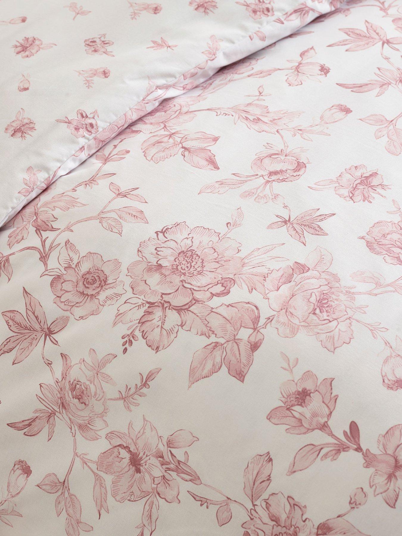 Image 5 of 5 of Catherine Lansfield Mirabelle Duvet Set Pink