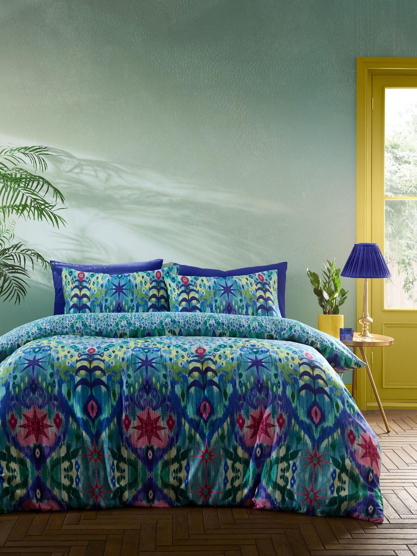 matthew-williamson-ikat-double-duvet-set-blueback