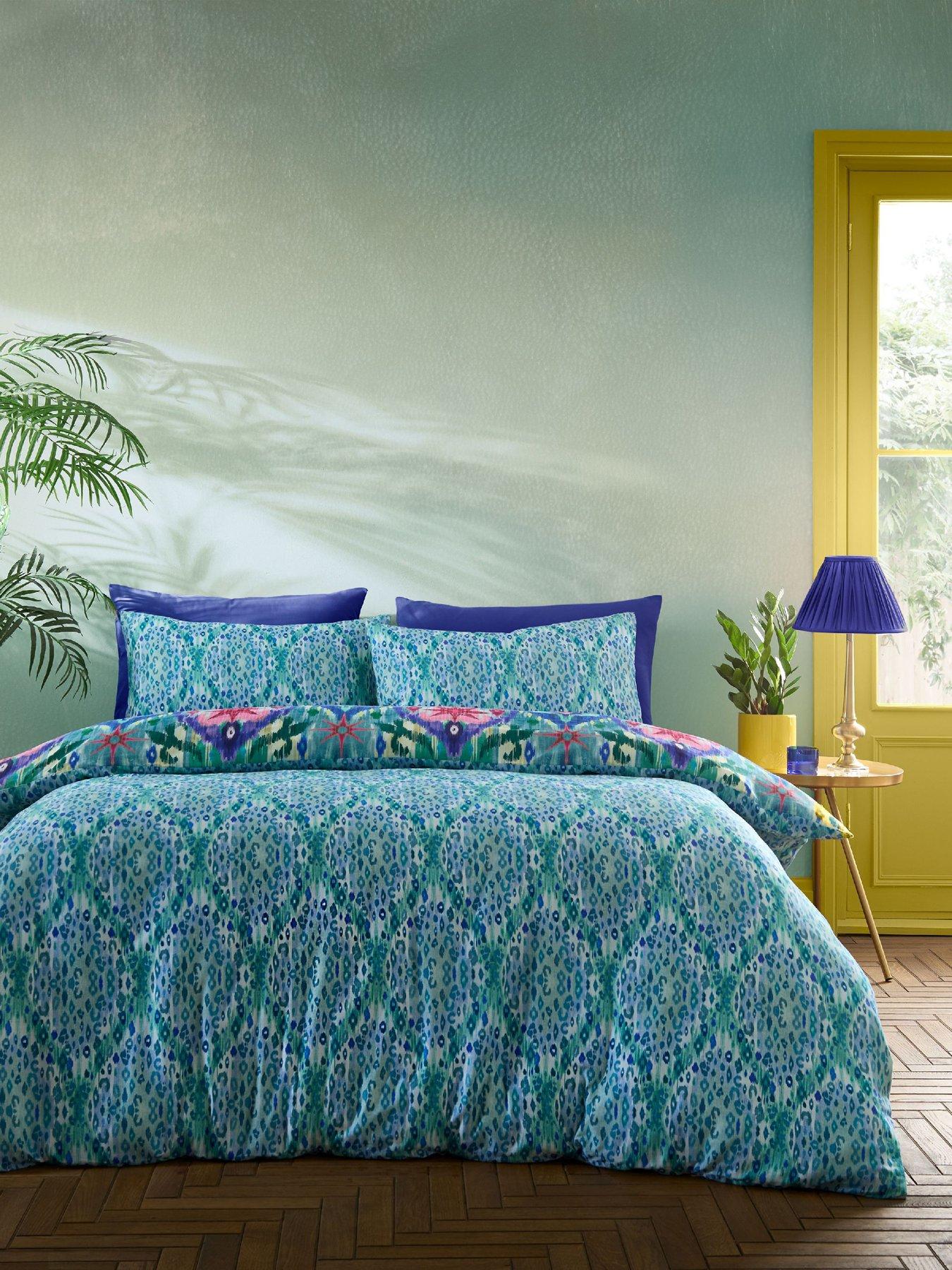 matthew-williamson-ikat-double-duvet-set-blueoutfit