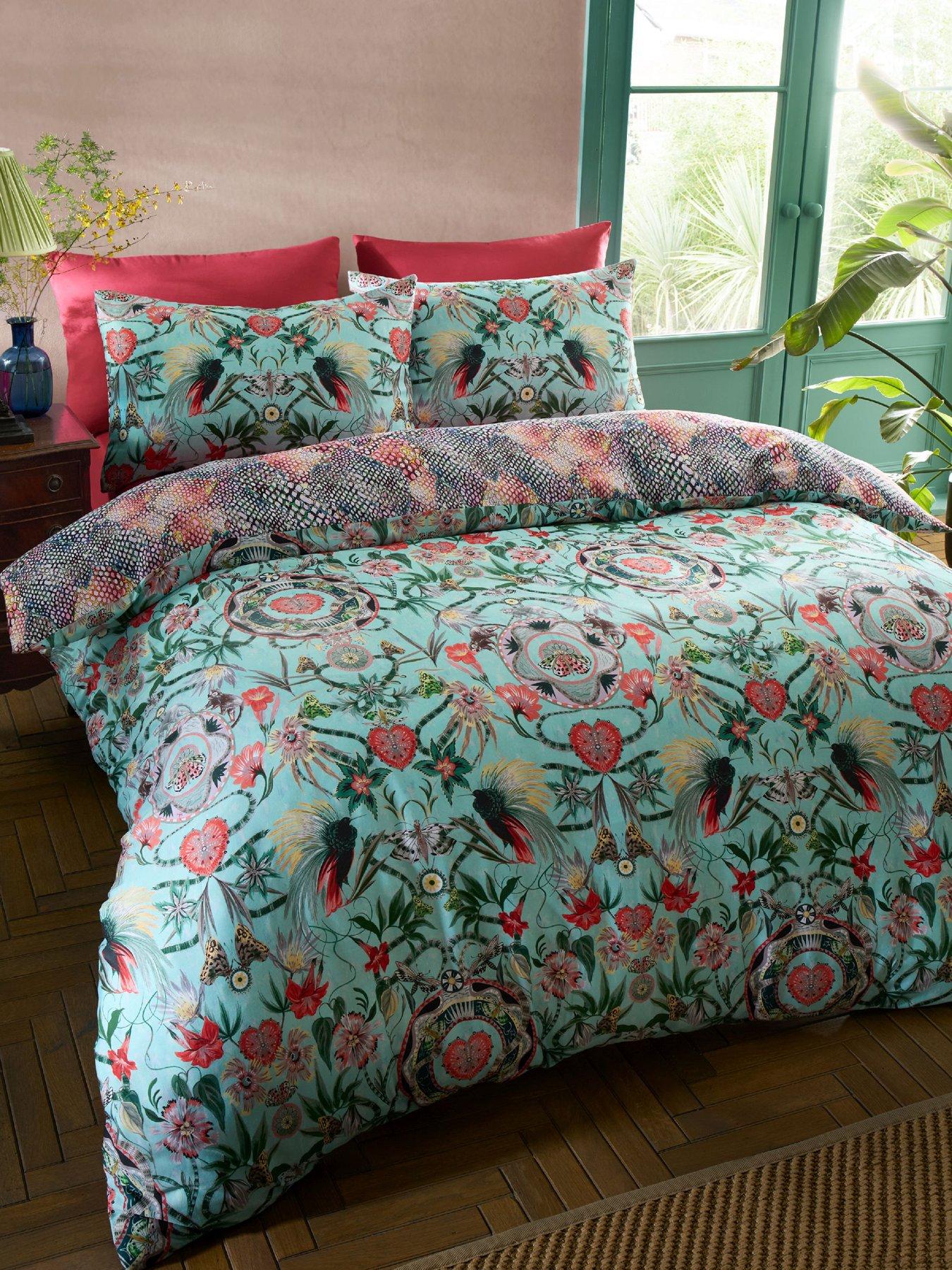 matthew-williamson-mother-amazon-duvet-set-green