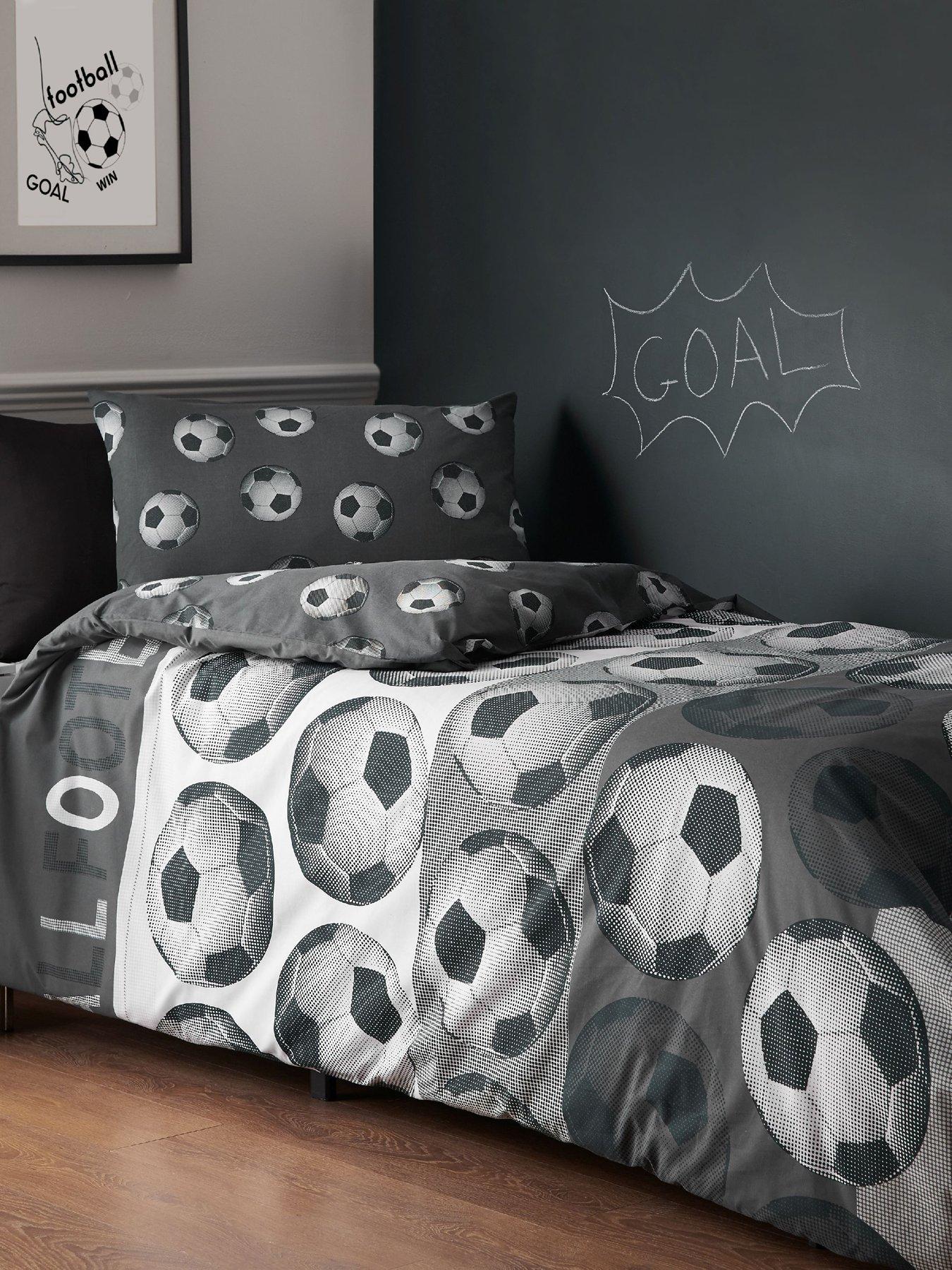 catherine-lansfield-football-duvet-set-grey