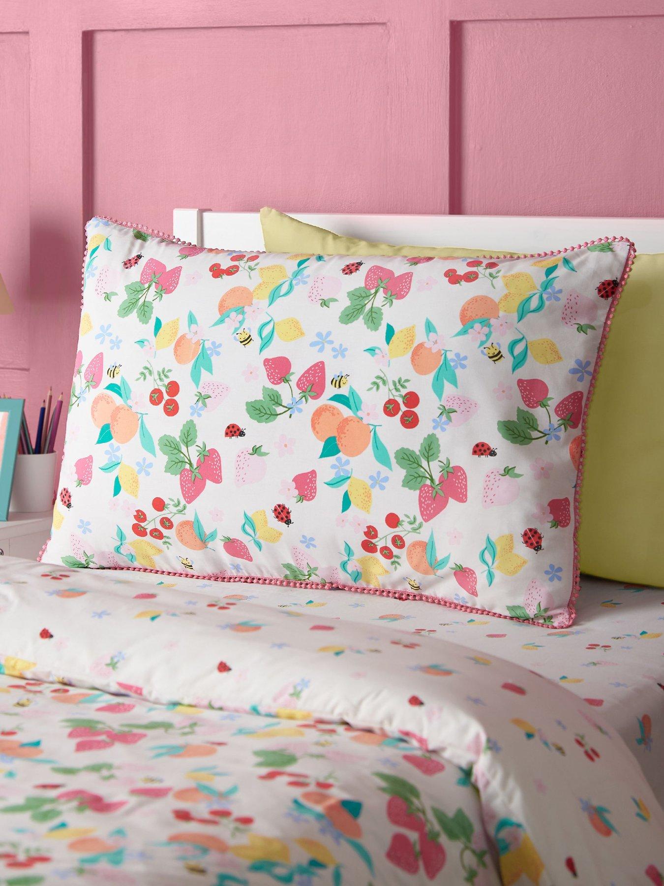 Image 1 of 5 of Catherine Lansfield Fruity Friends Duvet Set Bright