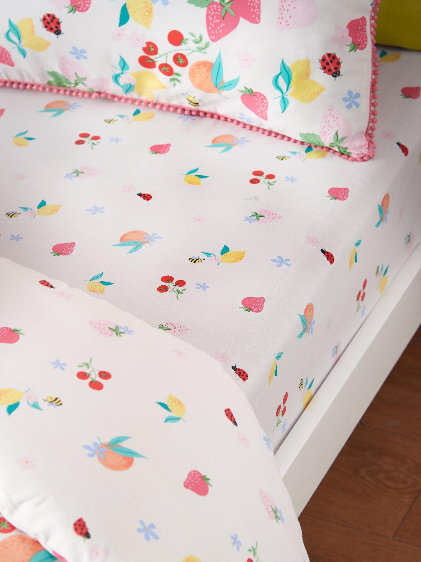 catherine-lansfield-fruity-friends-fitted-sheet-brightfront