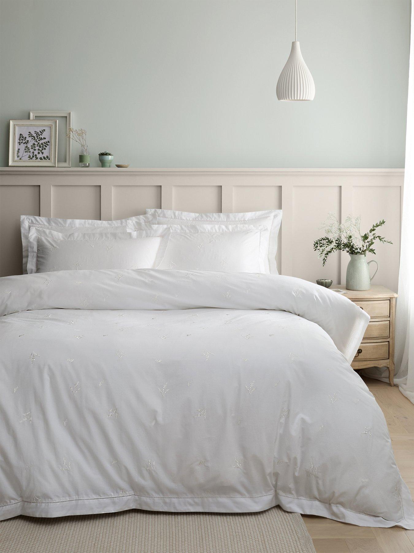 Image 3 of 7 of Bianca Lottie 100% Cotton Embroidery Duvet Set