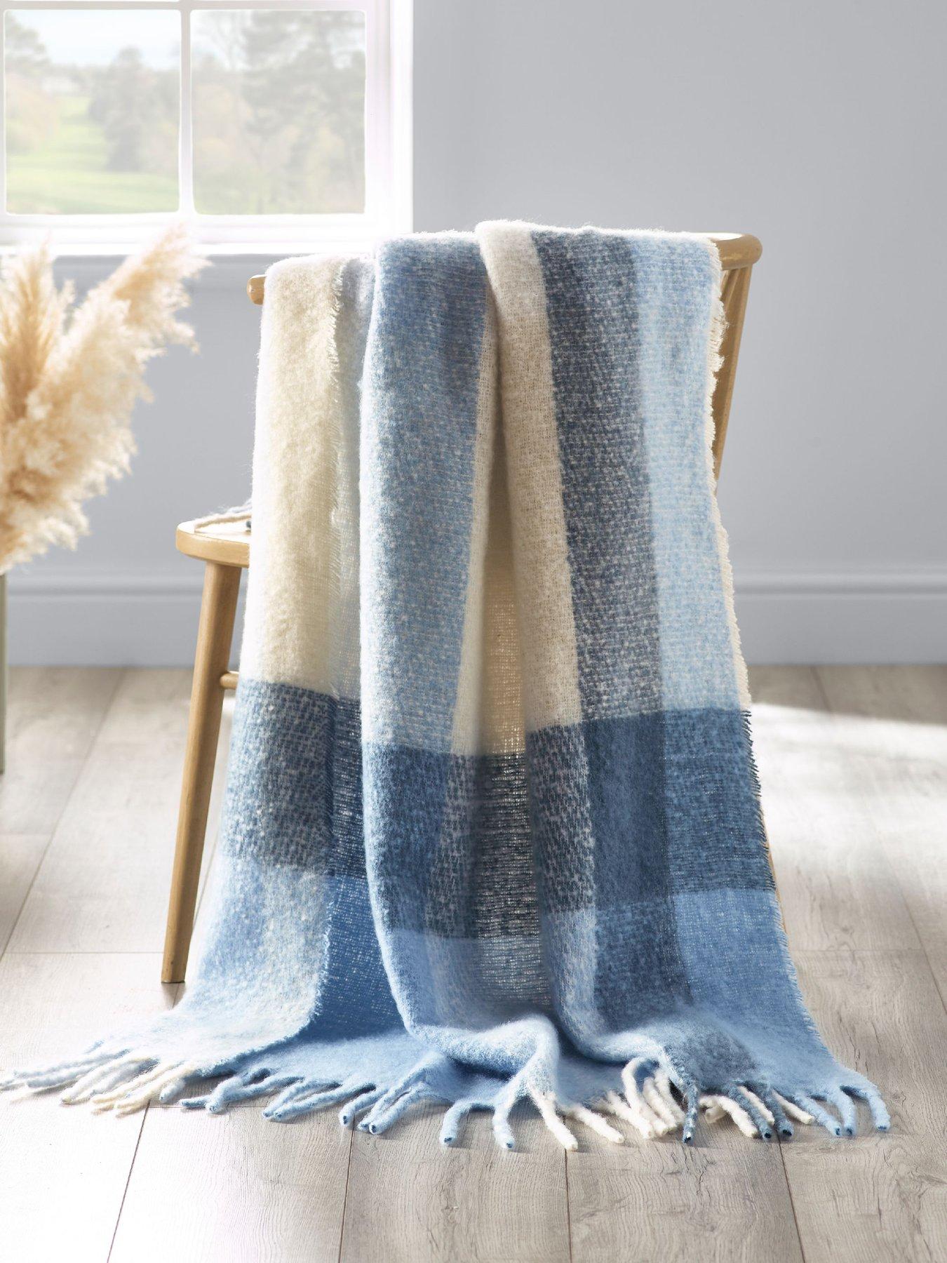 catherine-lansfield-faux-mohair-check-throw-130x170-blue