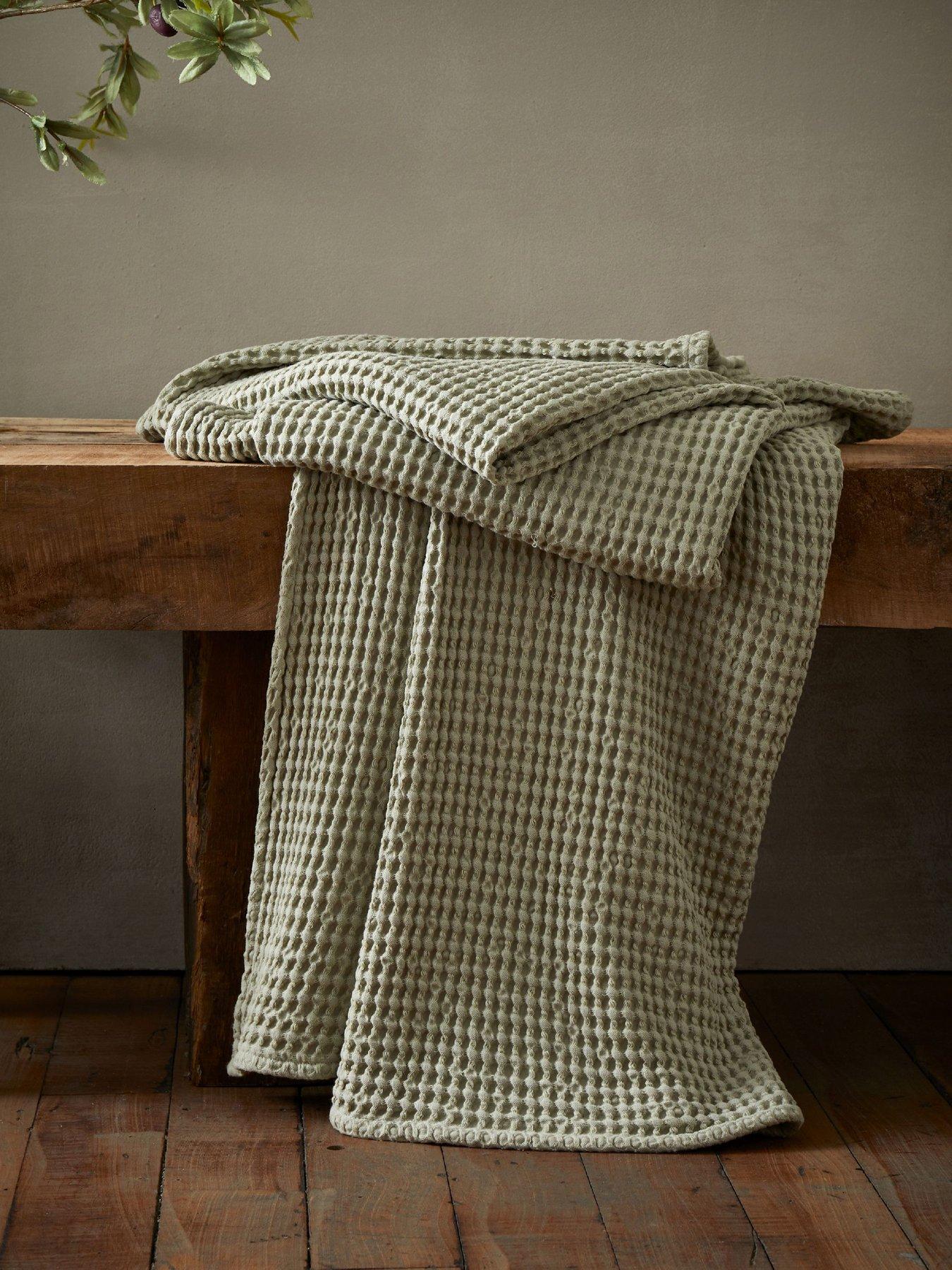 pineapple-elephant-jaipur-waffle-100-cotton-throw