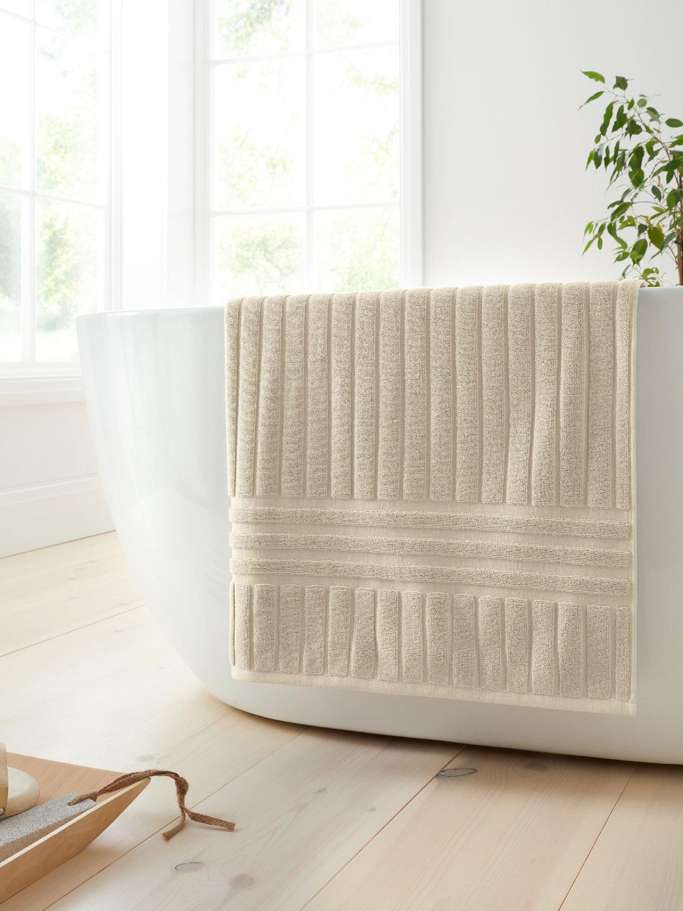 Image 1 of 4 of Bianca Hotel Towel 100% Cotton Bath Sheet 100x150 Natural