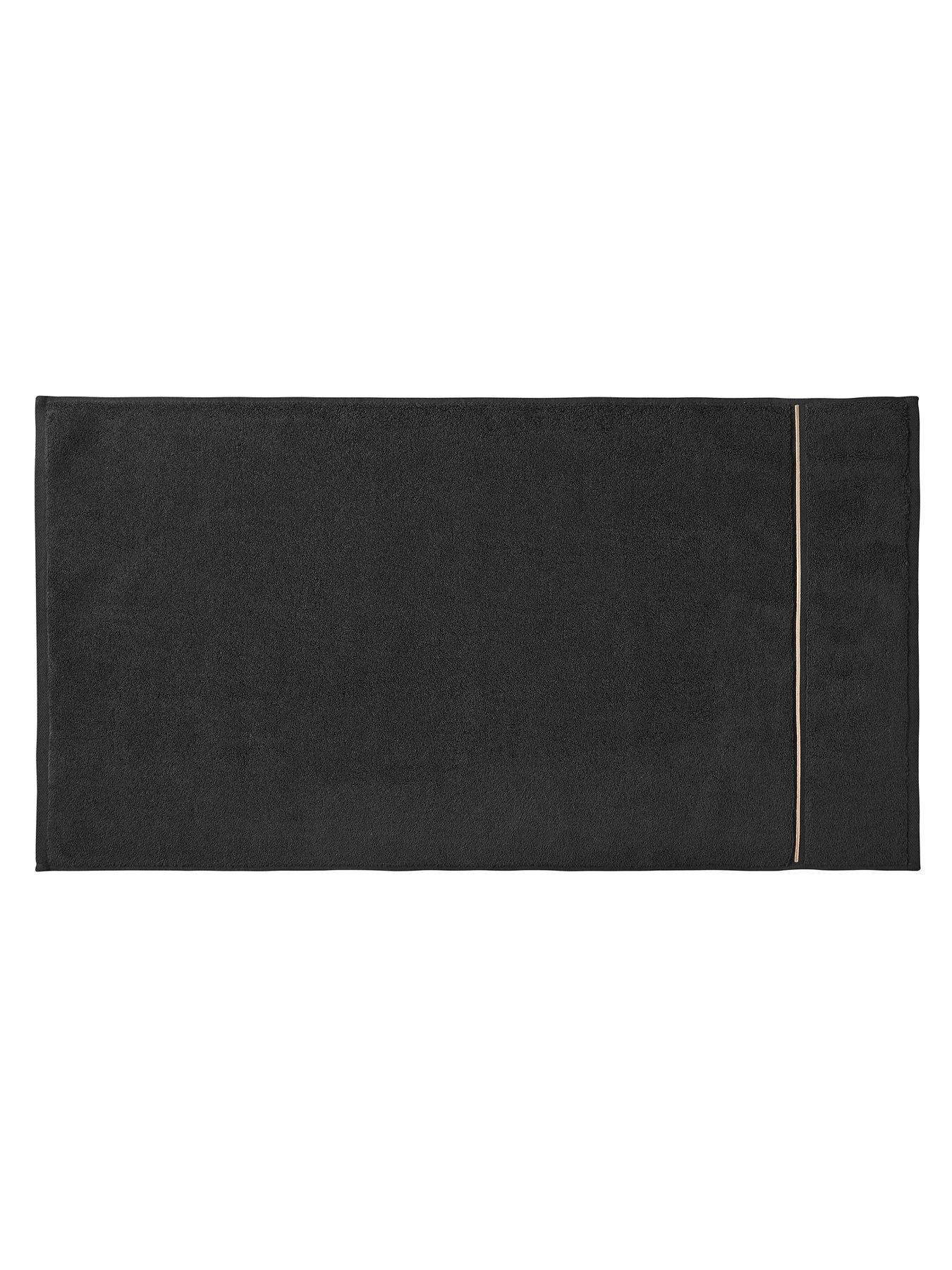 bianca-zero-twist-satin-stitch-100-cotton-hand-towel-50-x-90-blackdetail