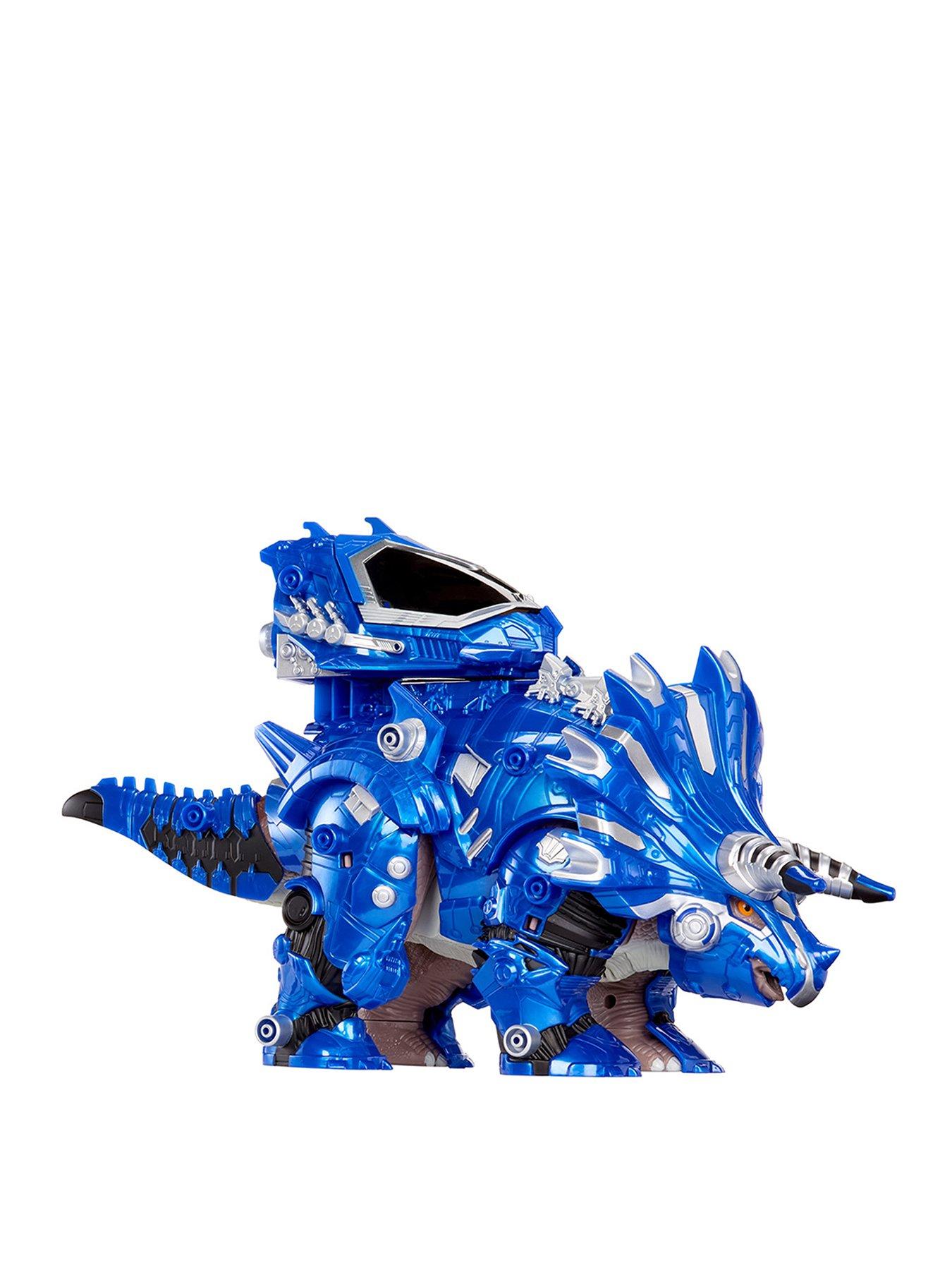 Image 1 of 8 of Armorsaurs Armorsaurs Armor-Up Dinosaur- Triceratops - Cobalt