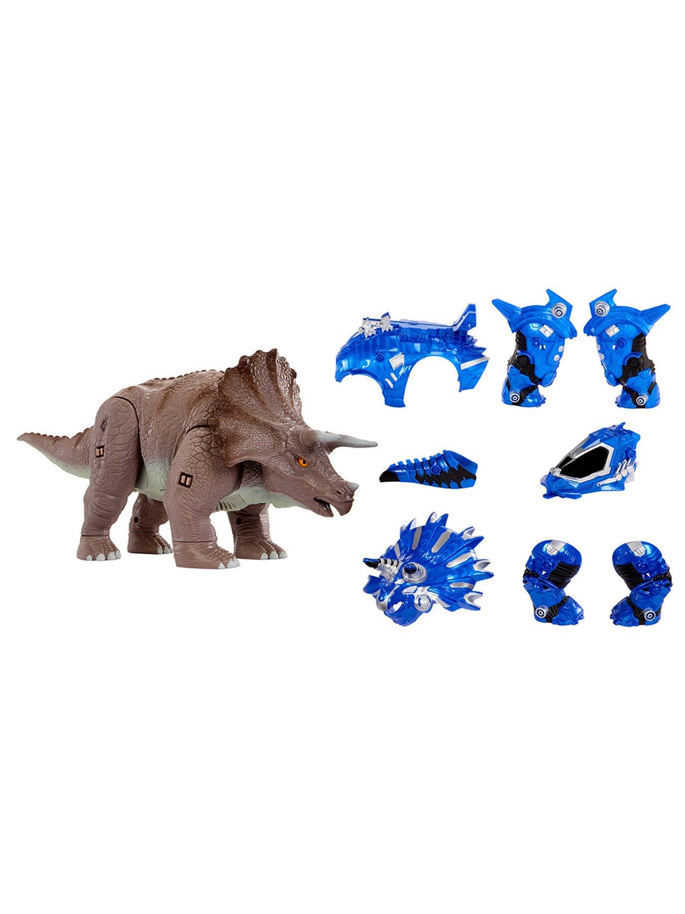 Image 5 of 8 of Armorsaurs Armorsaurs Armor-Up Dinosaur- Triceratops - Cobalt