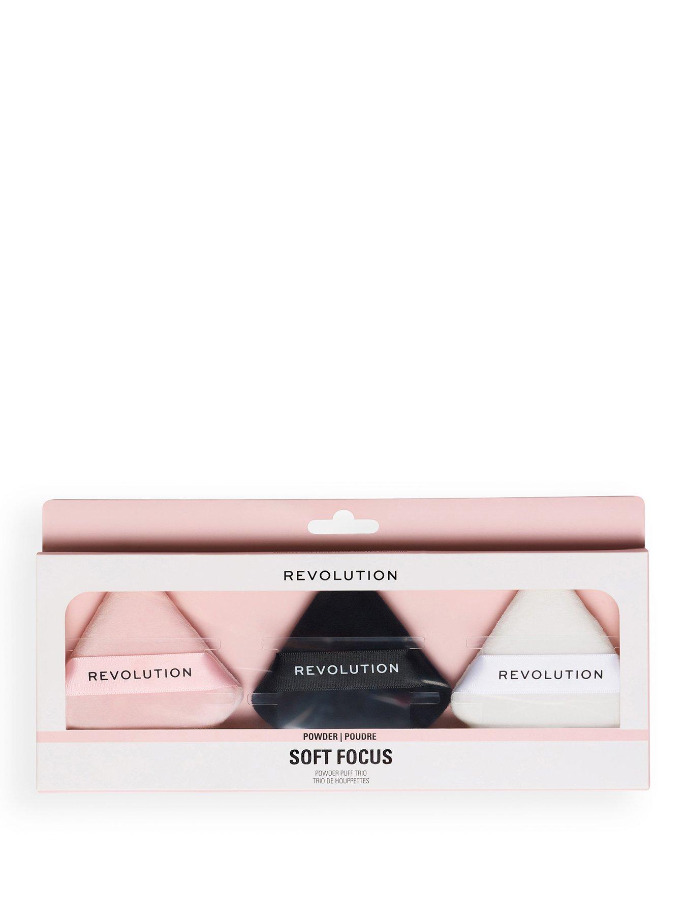 Revolution Beauty London Revolution Soft Focus Powder Puff Trio