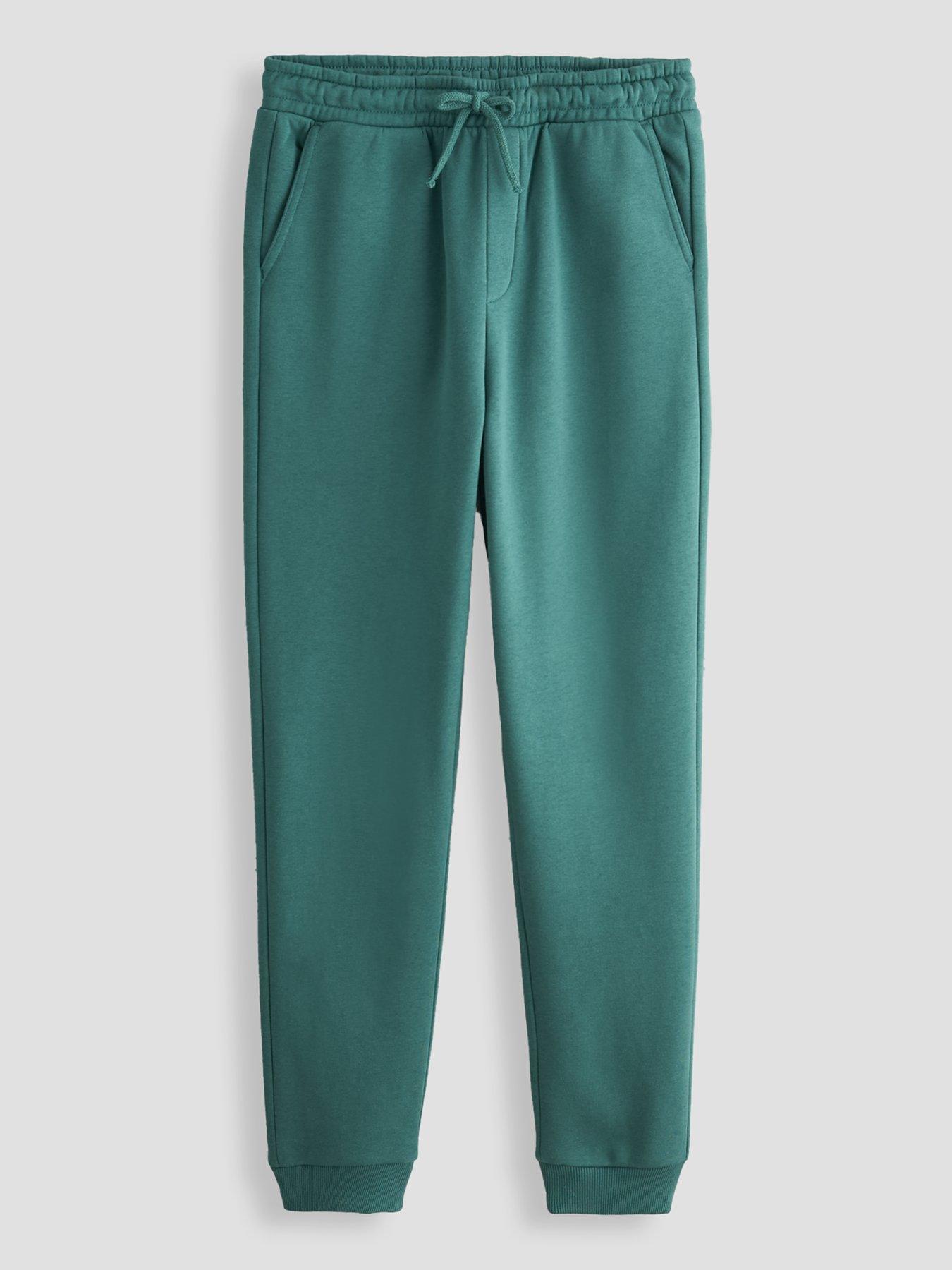 The Very Collection Boys Cotton Rich Joggers - Green