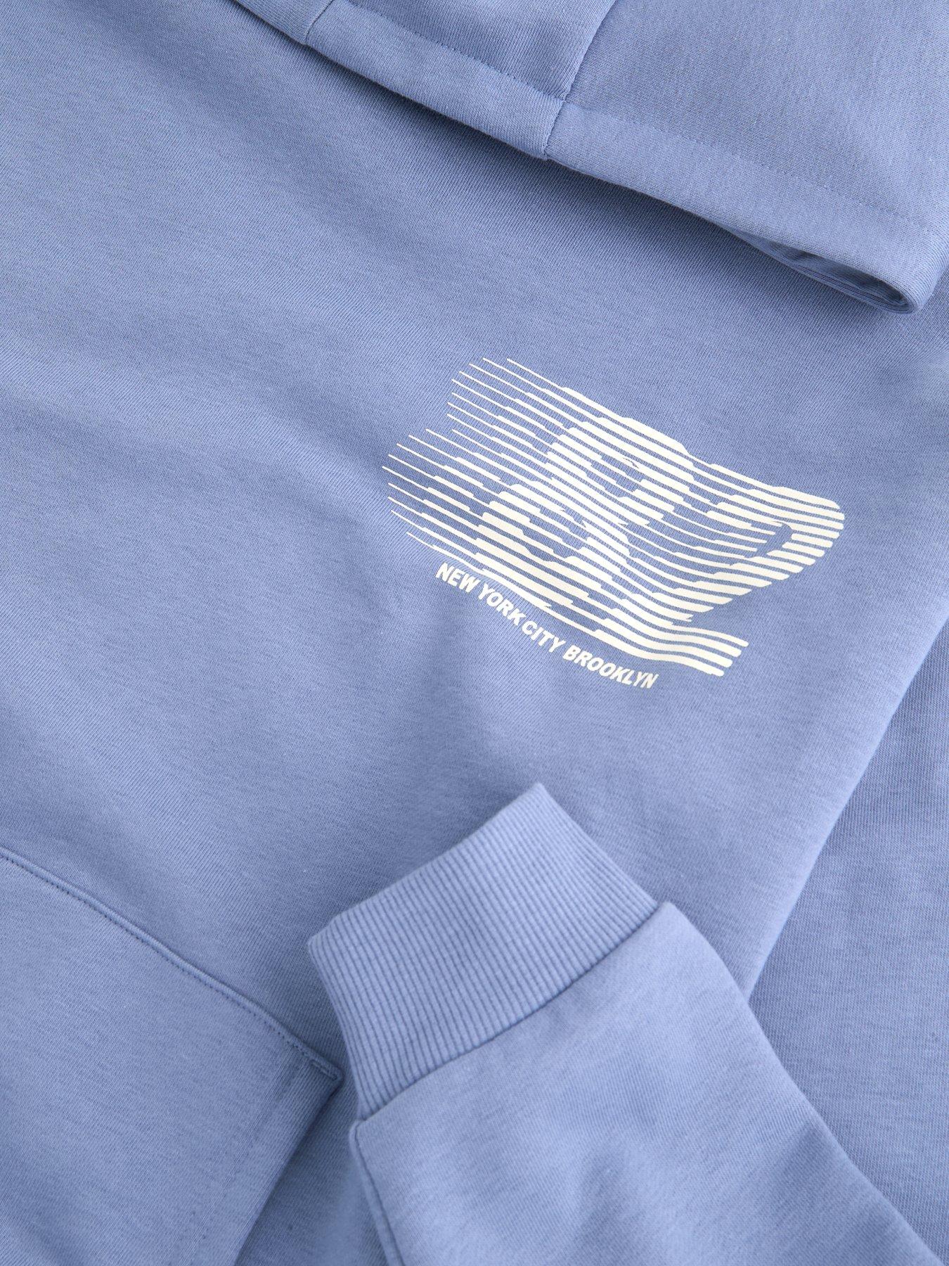 Image 3 of 5 of The Very Collection Boys Graphic Hoodie &amp; Joggers Set - Blue