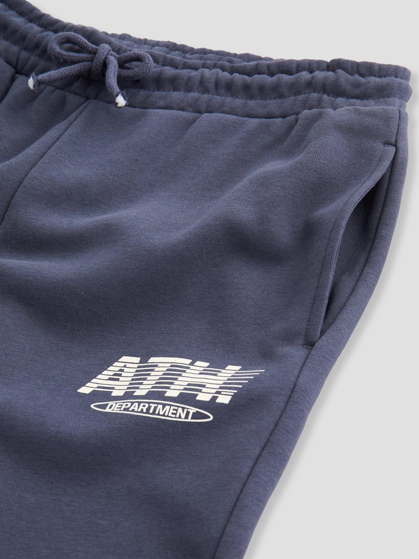 Image 6 of 6 of The Very Collection Boys Graphic Hoodie &amp; Joggers Set (3-16 years) - Blue