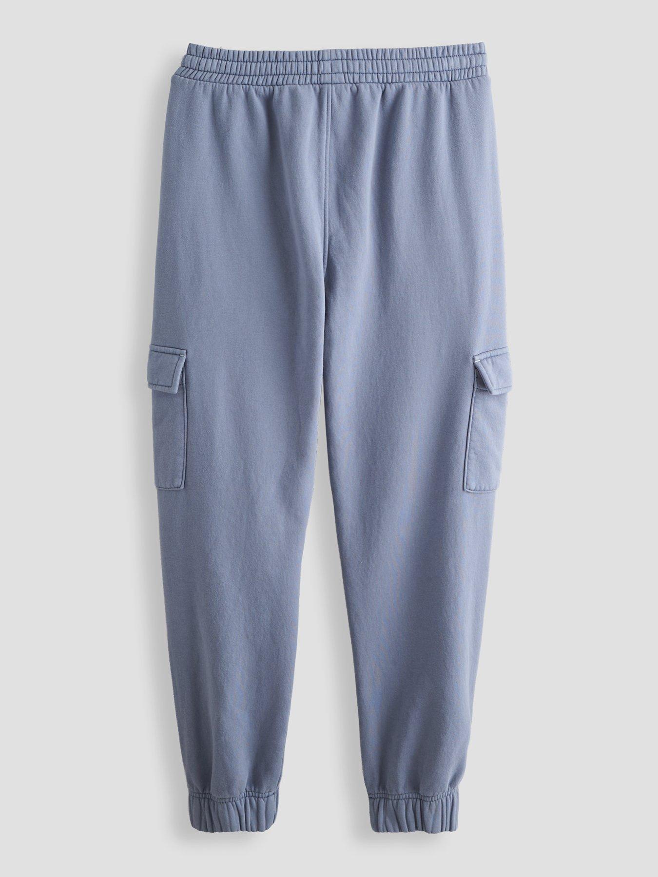 Image 2 of 6 of The Very Collection Boys Washed Cargo Joggers (3-16 years) - Blue