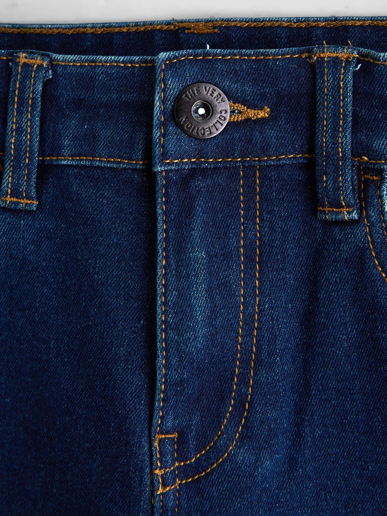 Image 5 of 5 of The Very Collection Boys Skinny Fit Stretch Jeans (3-16 years) - Blue