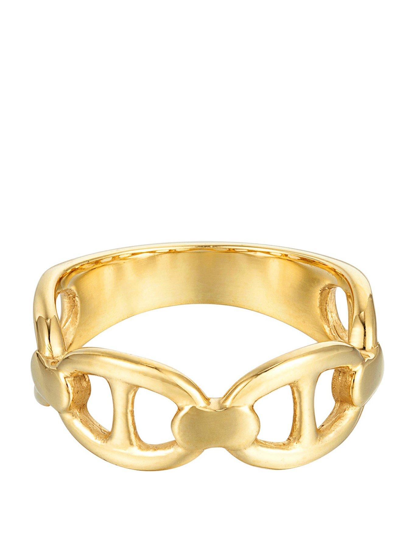 Seol + Gold 18ct Gold Vermeil Mariner Ring