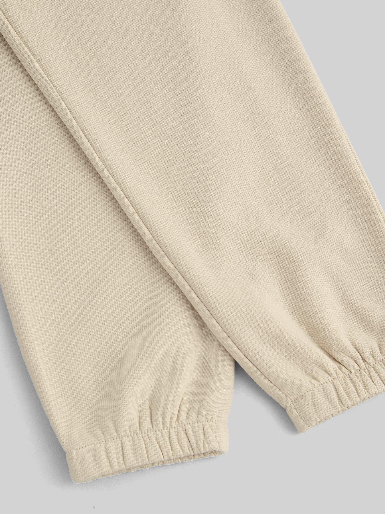 Image 4 of 4 of The Very Collection Boys Cotton Joggers (9 months - 7 years) - Stone Beige