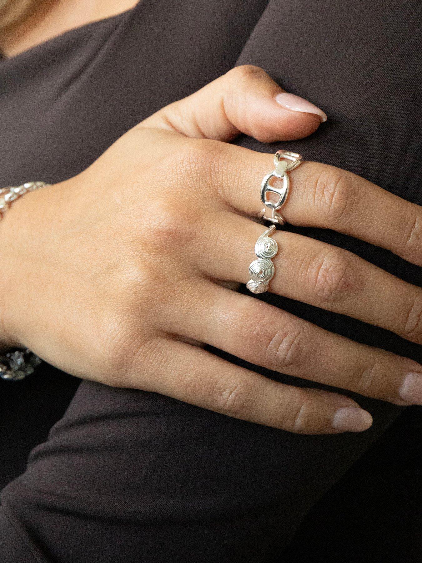 Image 2 of 5 of Seol + Gold Sterling Silver Mariner Ring