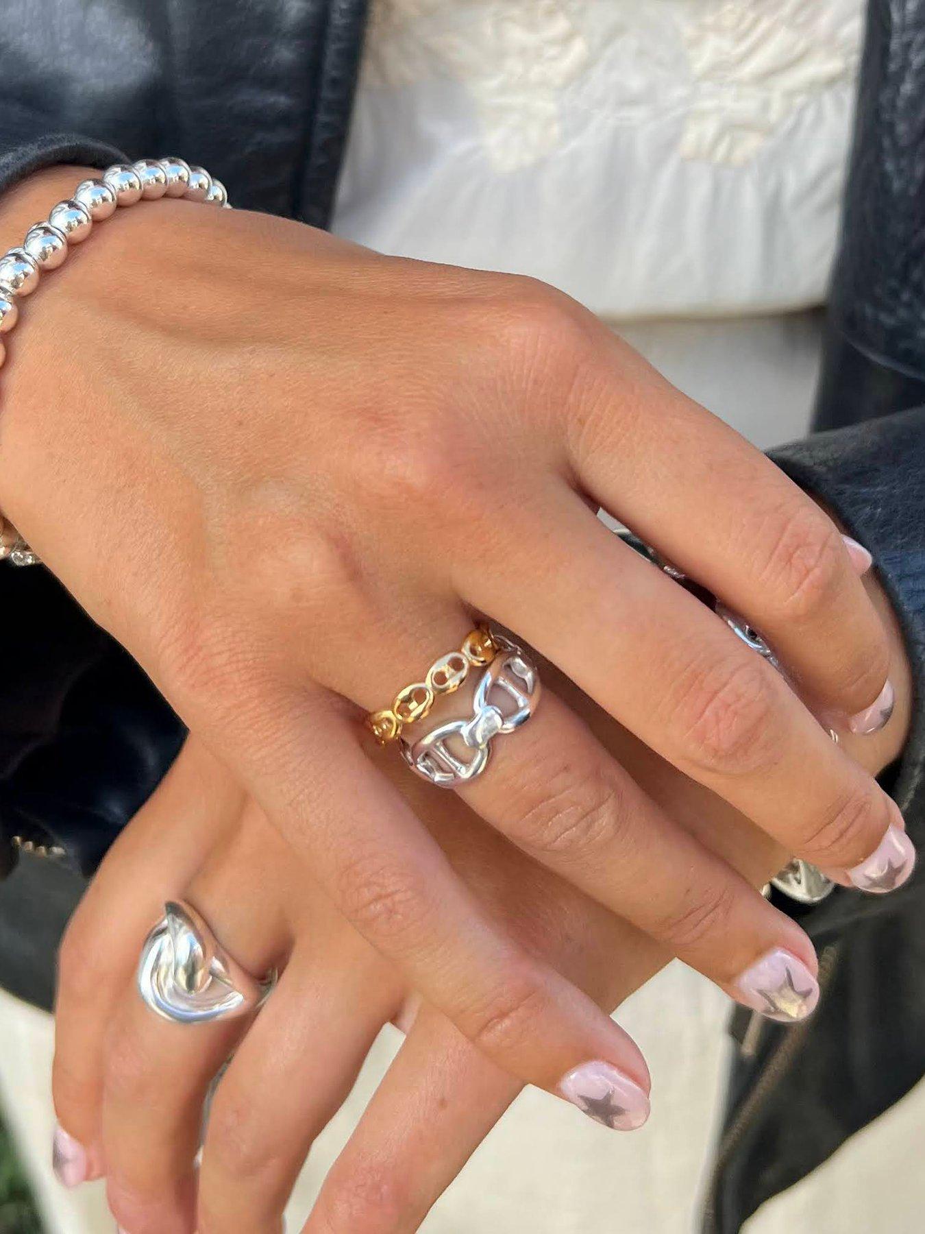 Image 4 of 5 of Seol + Gold Sterling Silver Mariner Ring