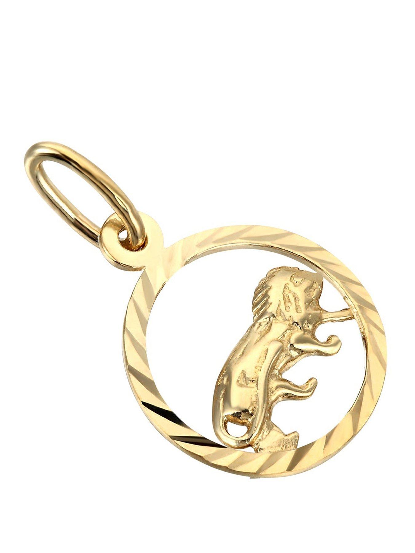 Seol + Gold 18ct Gold Vermeil Zodiac Sign Pendant (all zodiac)