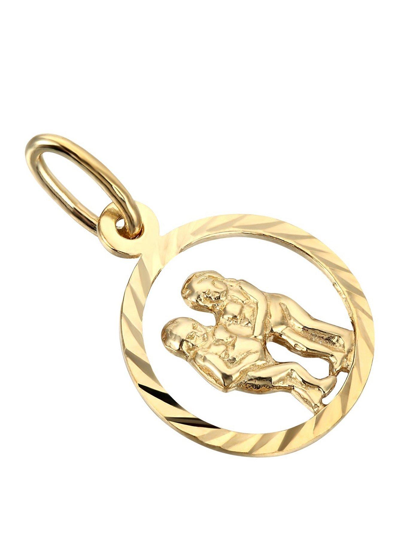 Seol + Gold 18ct Gold Vermeil Zodiac Sign Pendant (all zodiac)