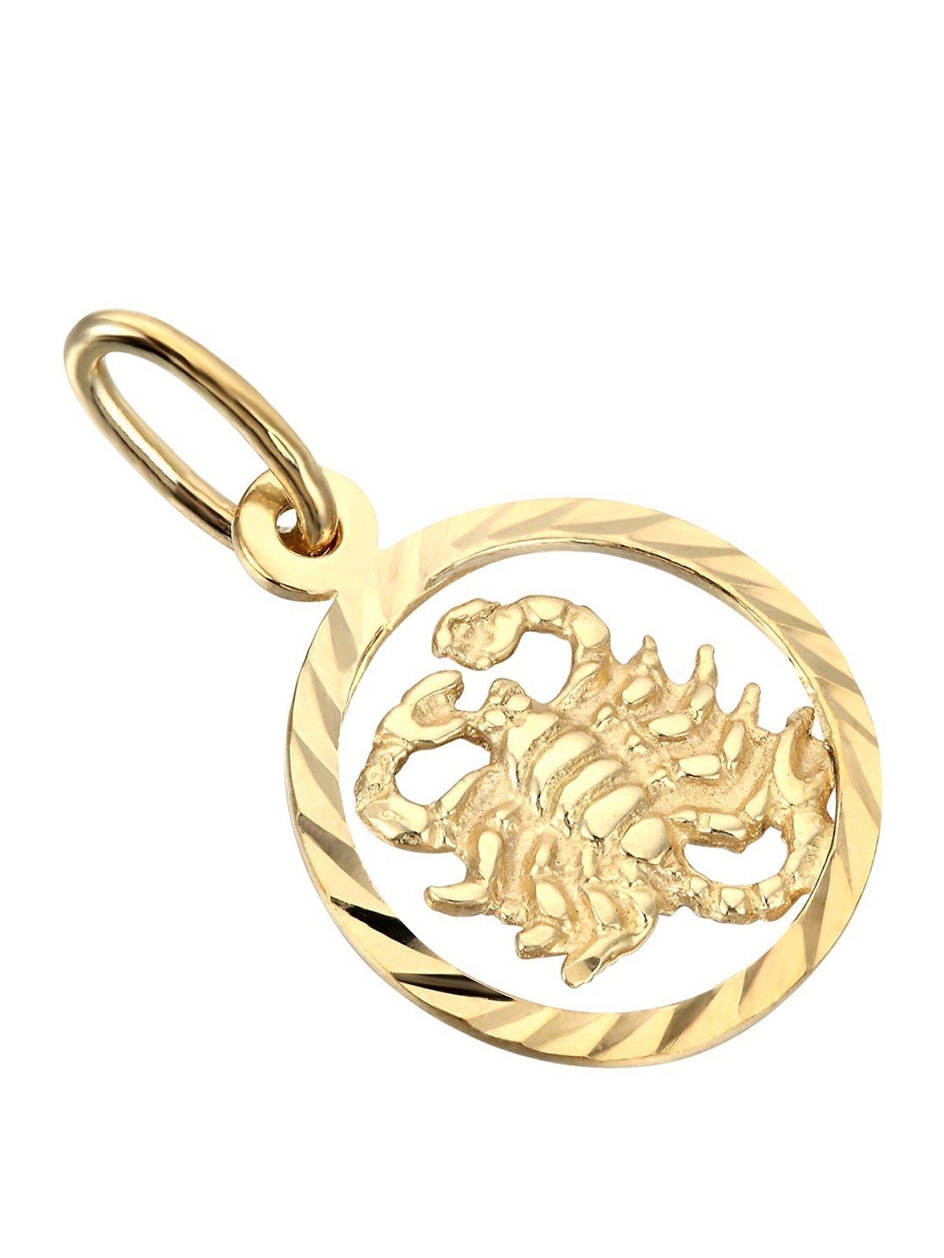 Seol + Gold 18ct Gold Vermeil Zodiac Sign Pendant (all zodiac)