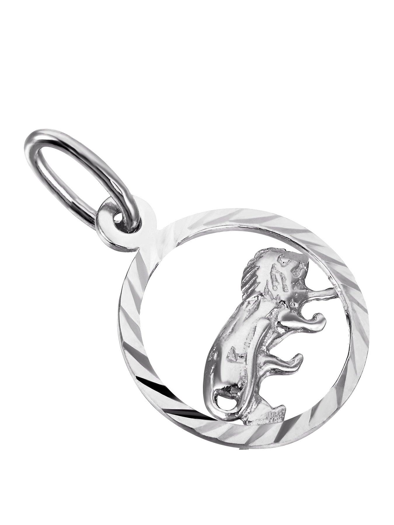 Seol + Gold Sterling Silver Zodiac Sign Pendant (all zodiac)