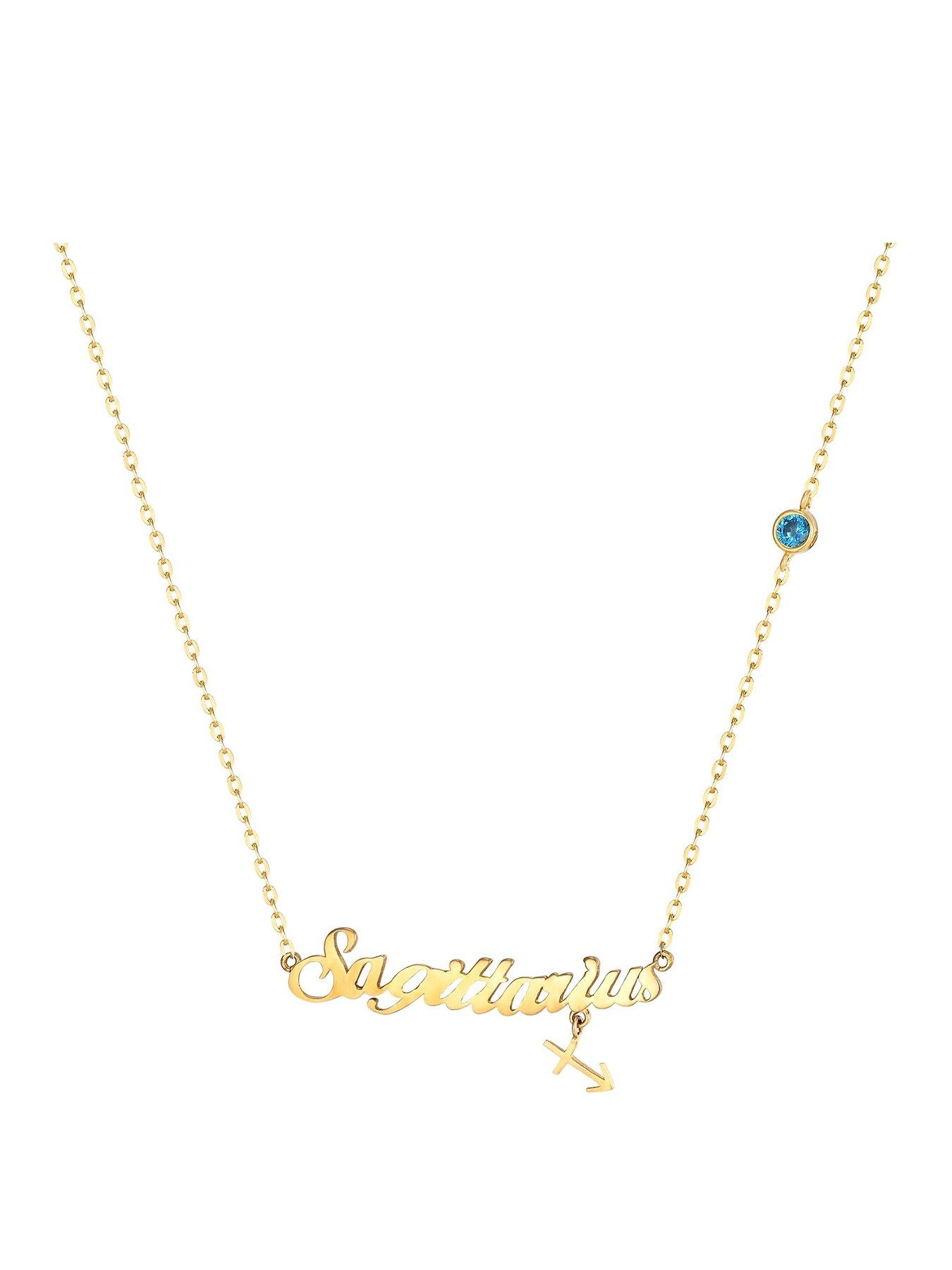 Seol + Gold 18ct Gold Vermeil Zodiac Sign Pendant (all zodiac)