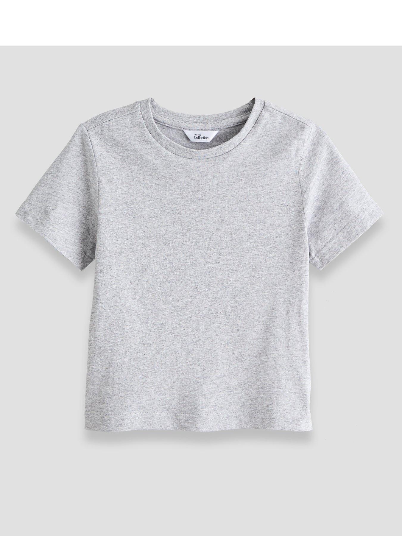 Image 3 of 5 of The Very Collection Boys 4 Pack Basic T-shirt - Multi