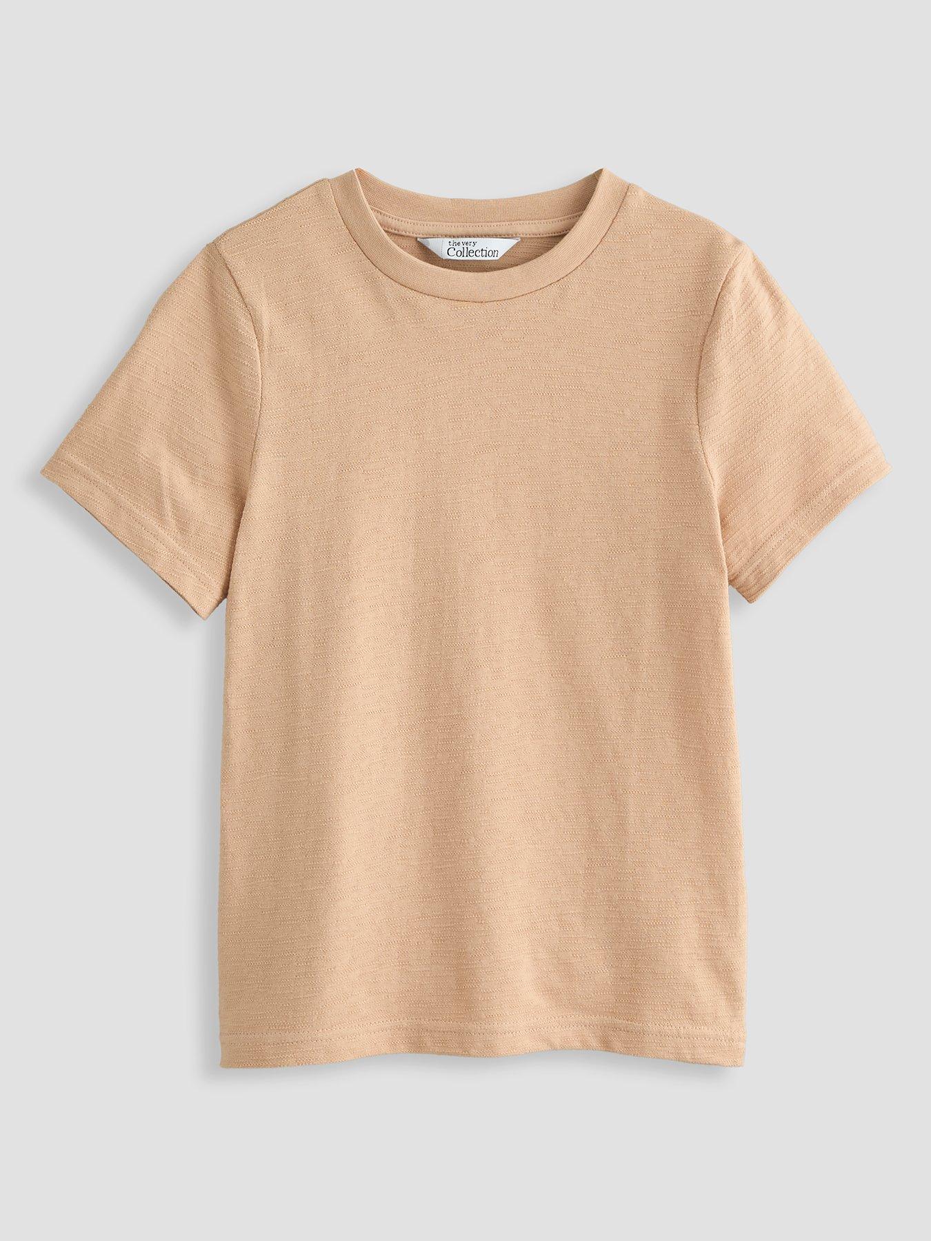 Image 3 of 5 of The Very Collection Boys 2 Pack Jacquard T-shirt (3-16 years) - Multi