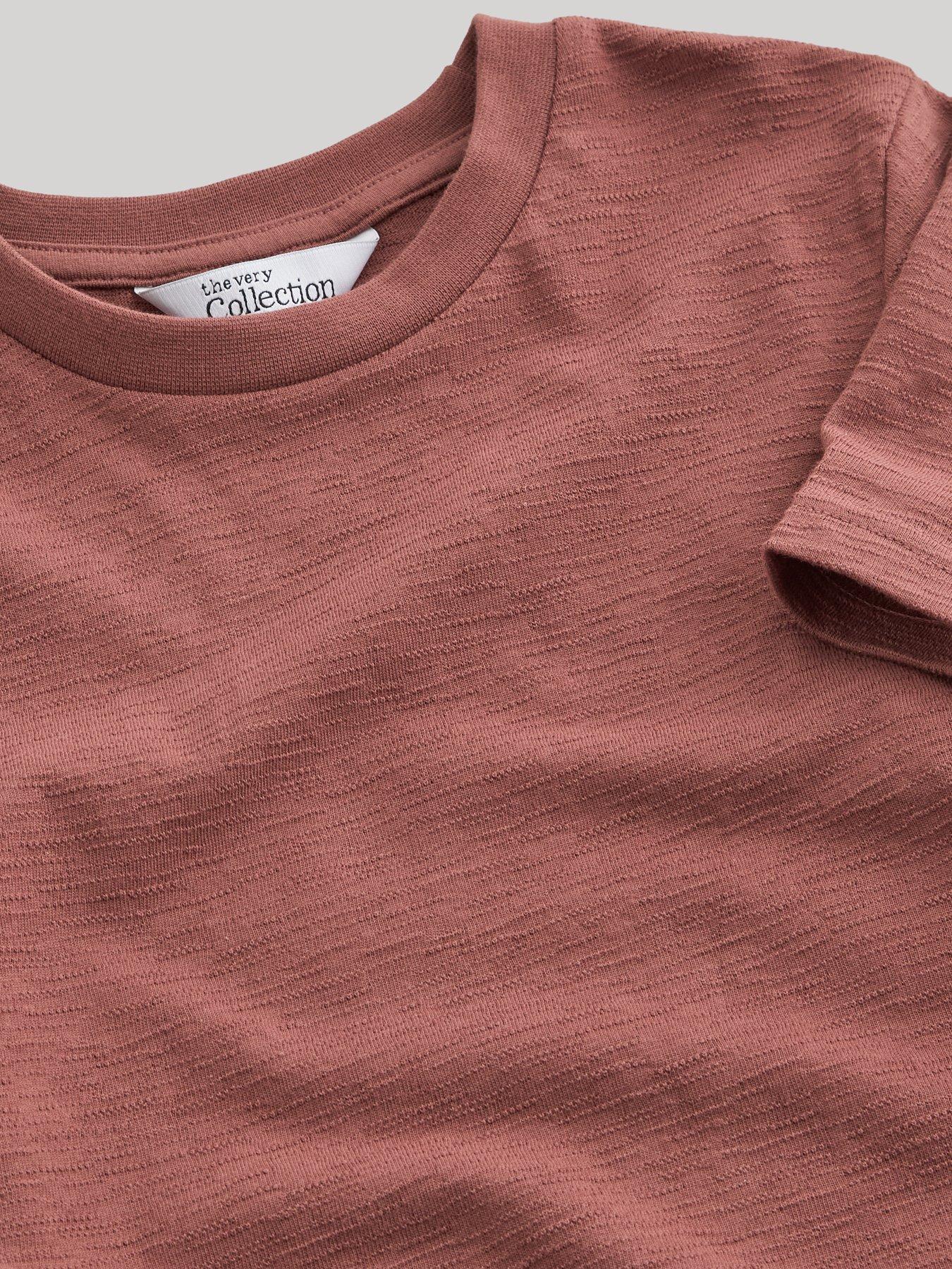 Image 5 of 5 of The Very Collection Boys 2 Pack Jacquard T-shirt (3-16 years) - Multi
