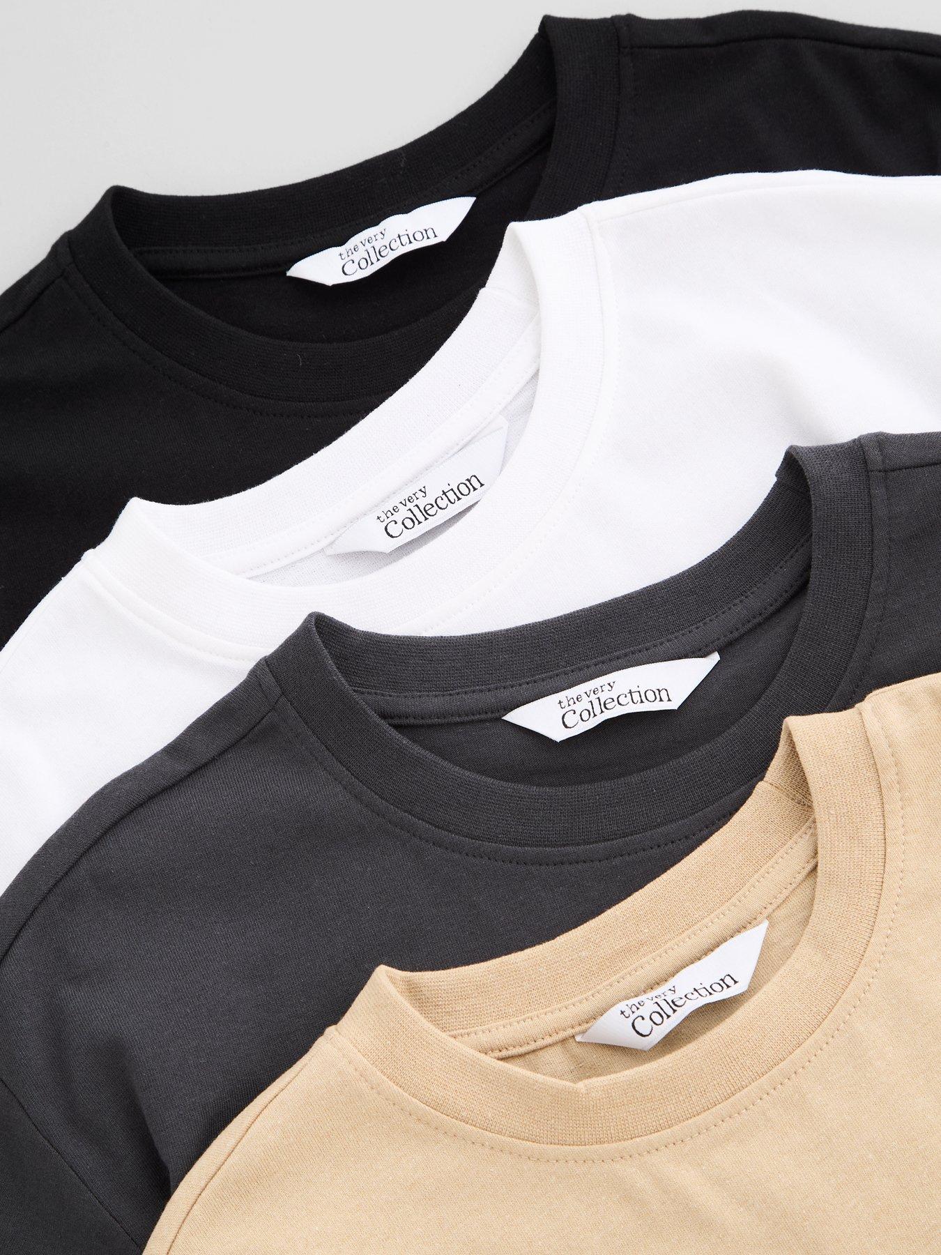 Image 4 of 5 of The Very Collection Boys 4 Pack T-Shirt (3-16 years) - Multi