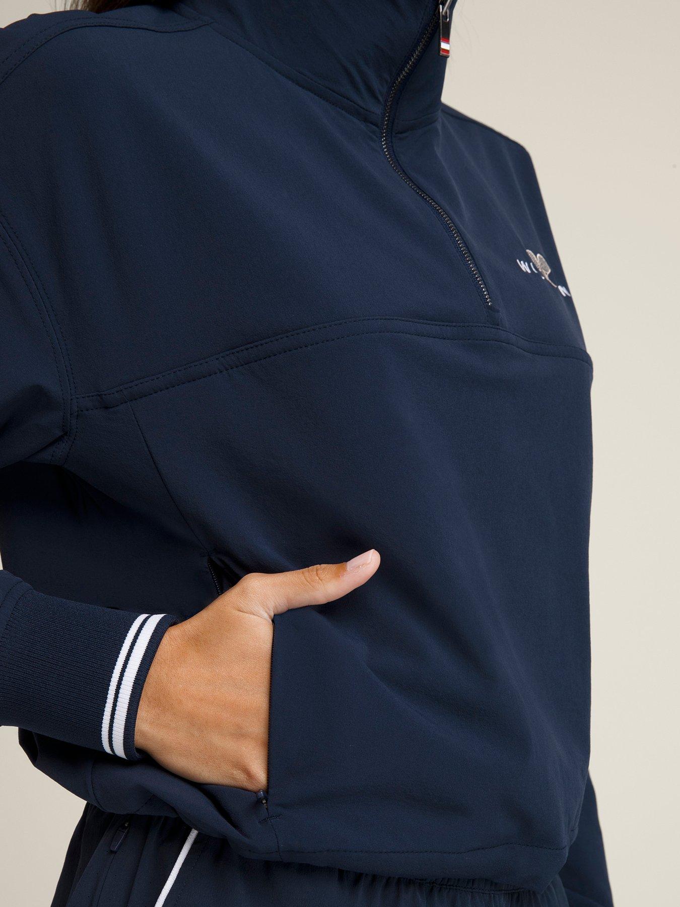 Image 4 of 5 of Wilson Womens Tennis Davenport Woven Popover - Navy