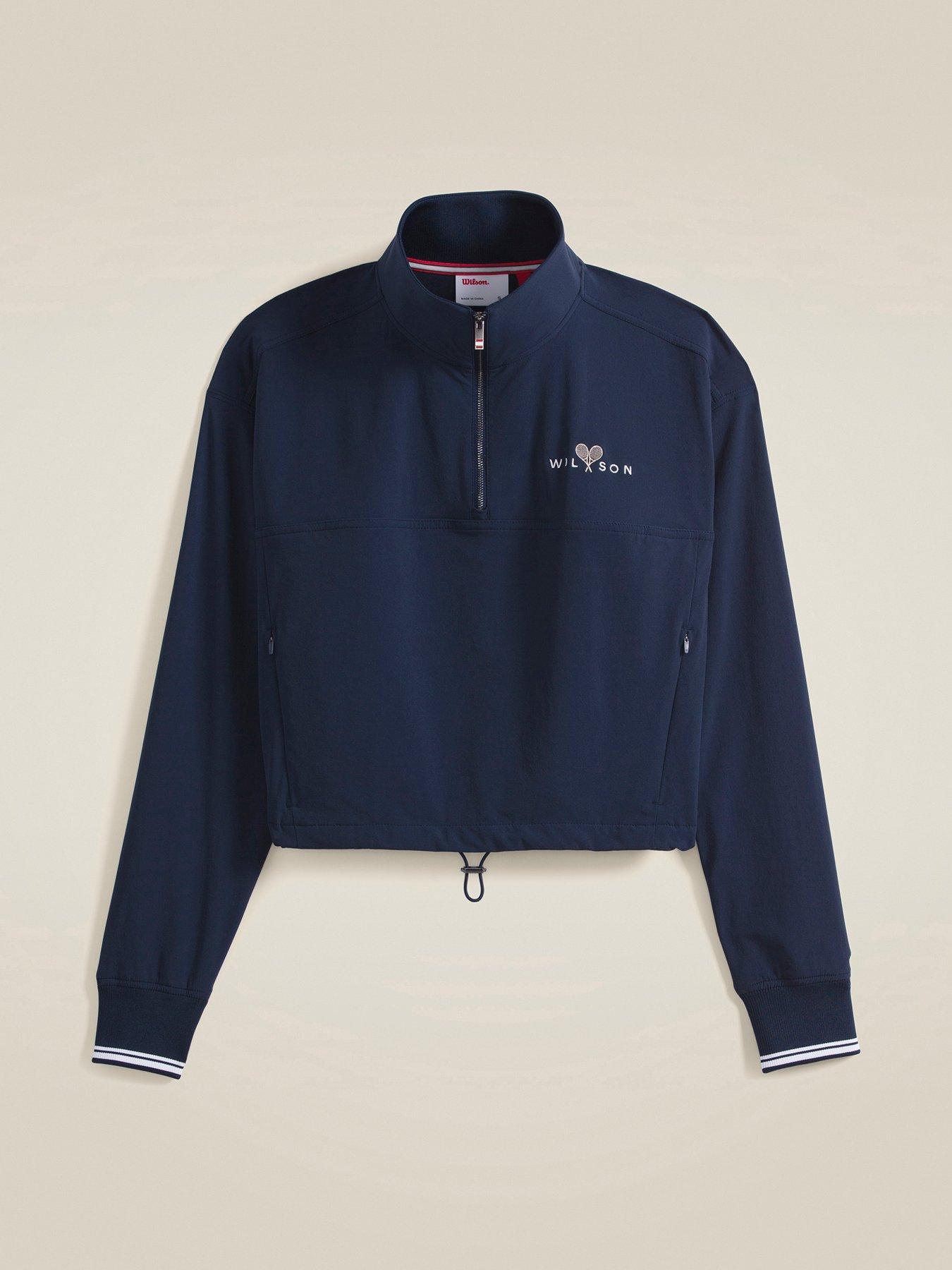 Image 5 of 5 of Wilson Womens Tennis Davenport Woven Popover - Navy