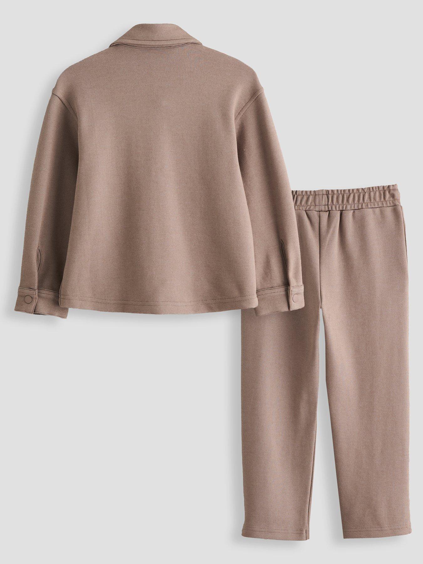 Image 2 of 5 of The Very Collection Jacquard Button Through Jogger And Joggers (3-10 years)