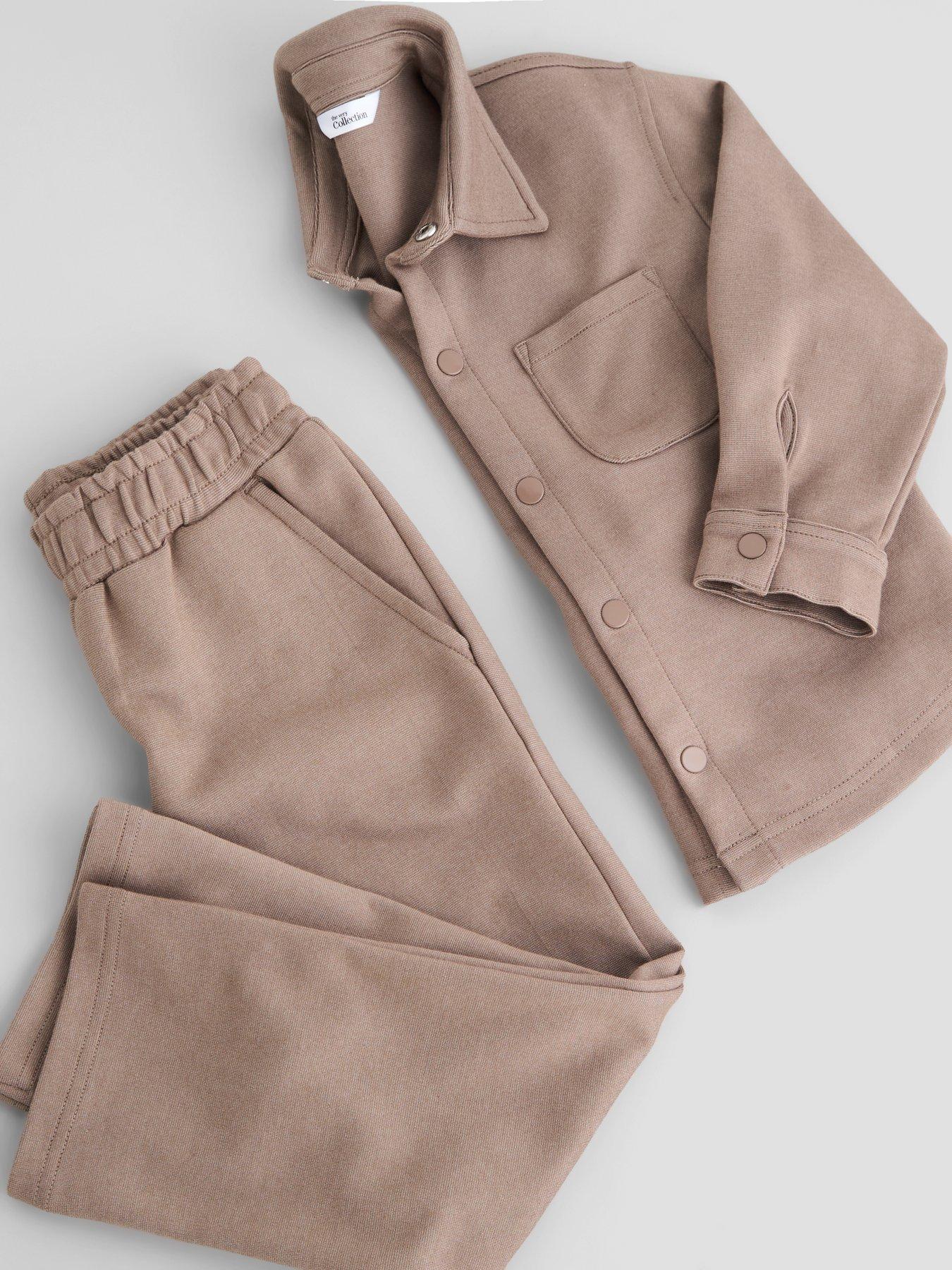 Image 3 of 5 of The Very Collection Jacquard Button Through Jogger And Joggers (3-10 years)