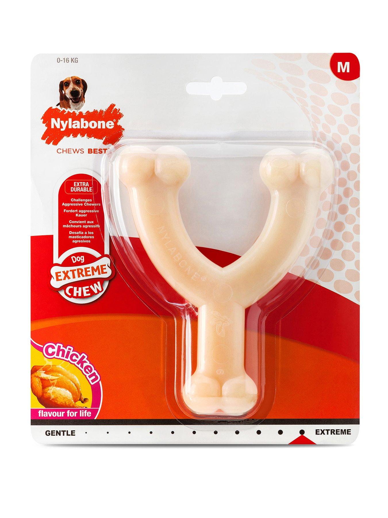 nylabone-n214peu-ny-extreme-chew-wishbone-chicken-mediumfront