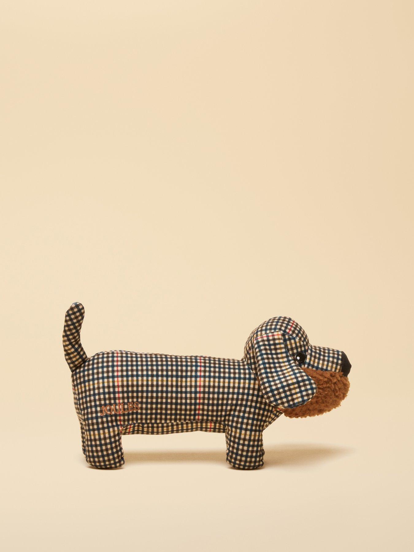 joules-henson-check-dog-toyfront