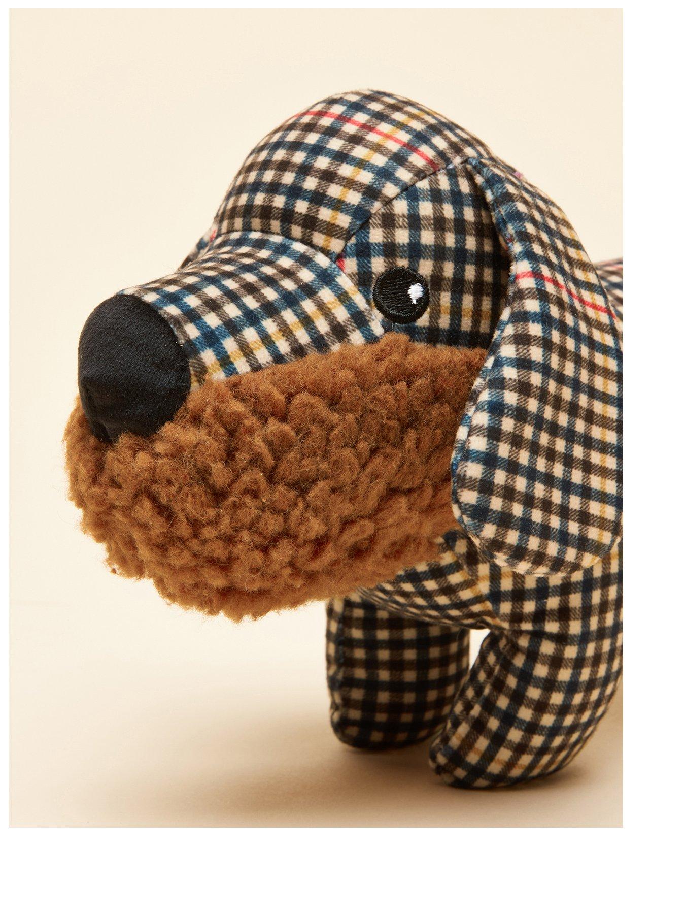 joules-henson-check-dog-toystillFront