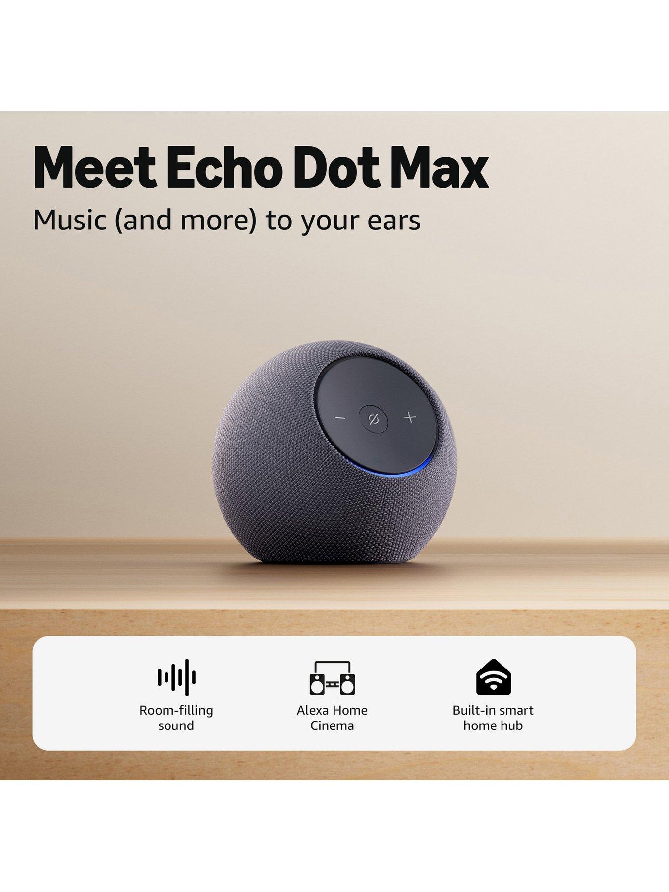 Image 3 of 6 of Amazon Amazon Echo Dot Max (2025 release) - Graphite