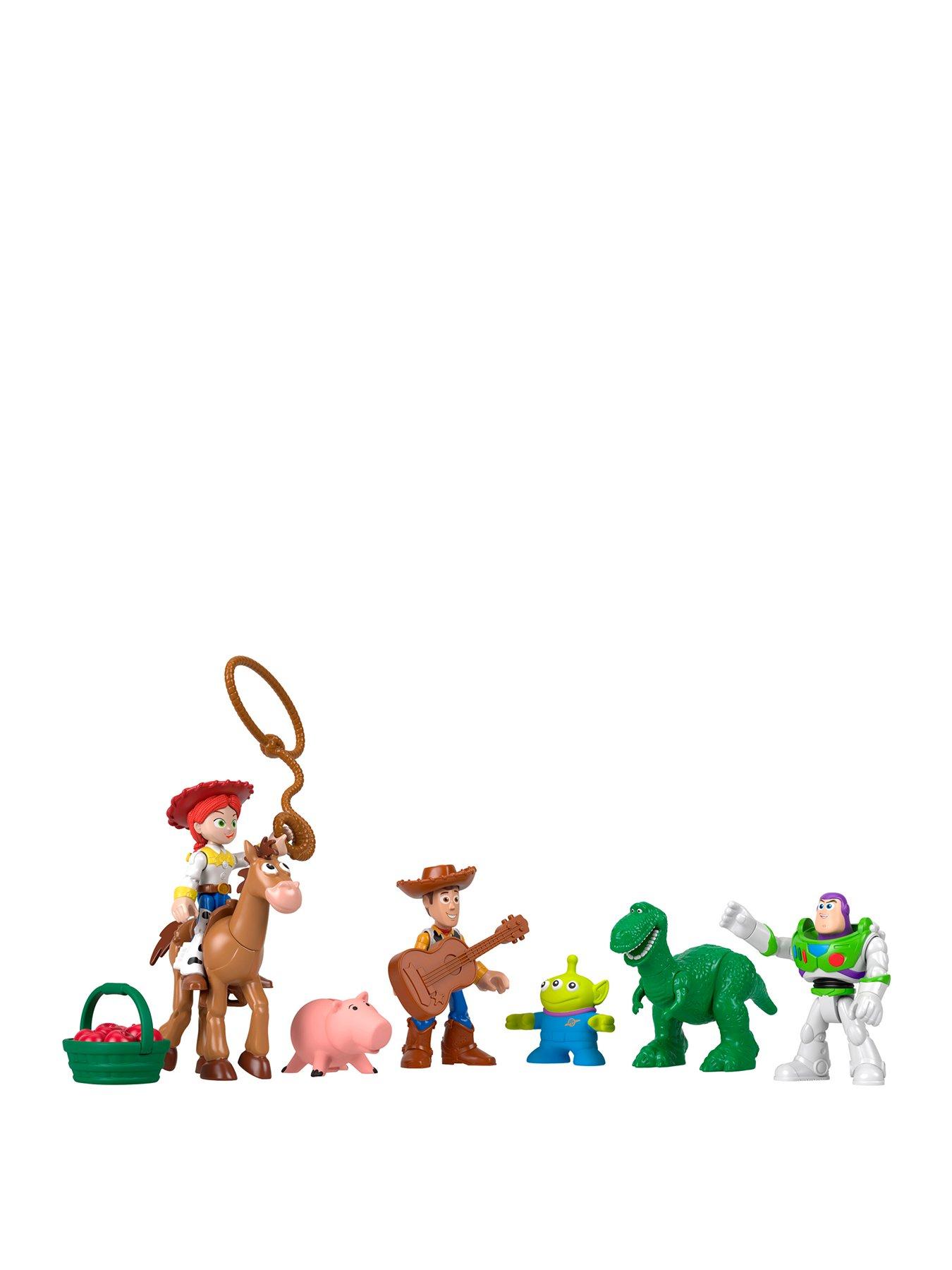 Imaginext Disney and Pixar Toy Story Andy's Room Pack, Set with 7 Action Figures  &  3 Accessories