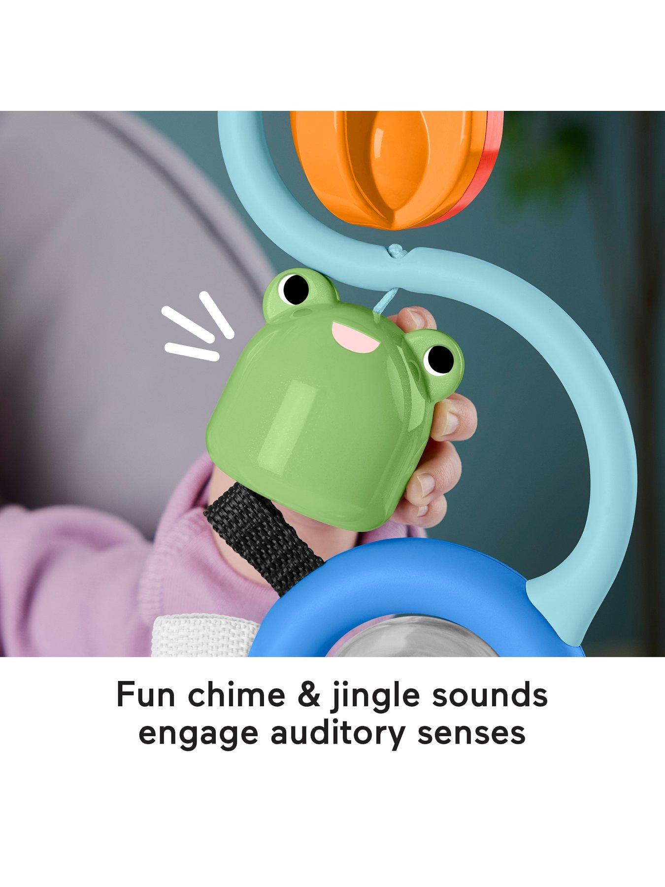 Image 3 of 7 of Fisher-Price Fisher-Price Sensory Sounds High Chair Toy, Tray Activity for Baby Ages 3+ Months