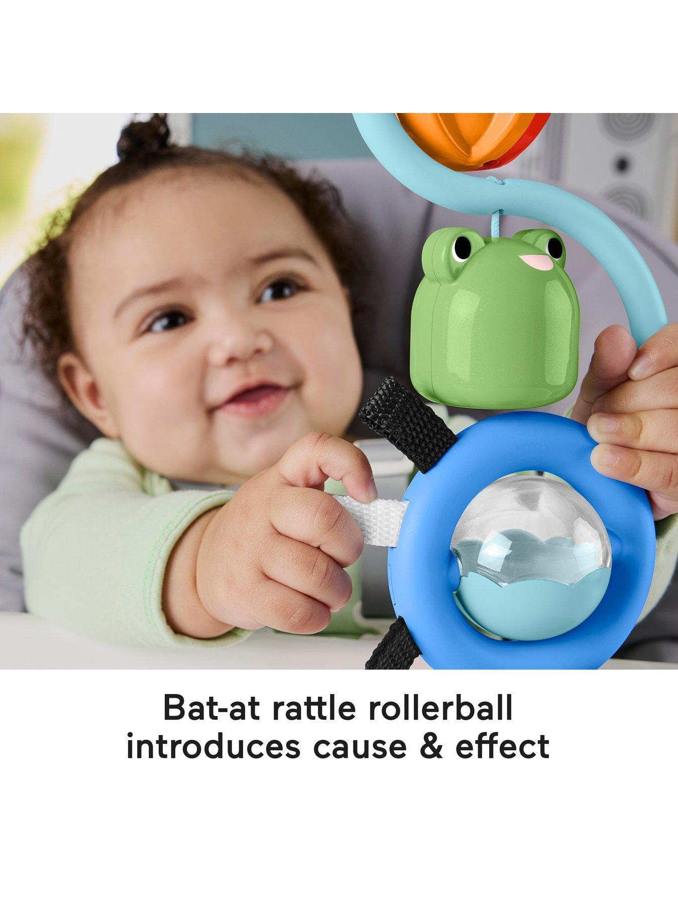 Image 4 of 7 of Fisher-Price Fisher-Price Sensory Sounds High Chair Toy, Tray Activity for Baby Ages 3+ Months