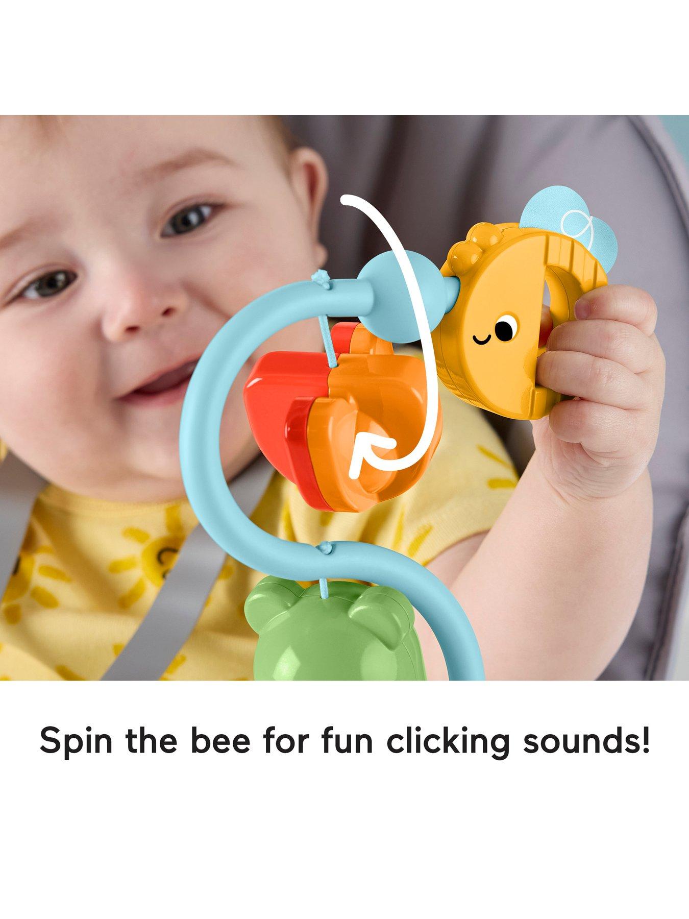 Image 5 of 7 of Fisher-Price Fisher-Price Sensory Sounds High Chair Toy, Tray Activity for Baby Ages 3+ Months