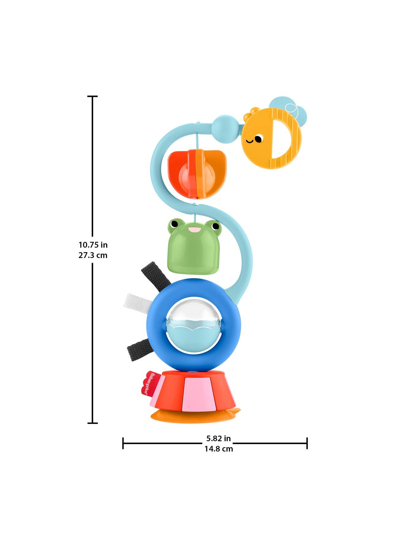 Image 6 of 7 of Fisher-Price Fisher-Price Sensory Sounds High Chair Toy, Tray Activity for Baby Ages 3+ Months